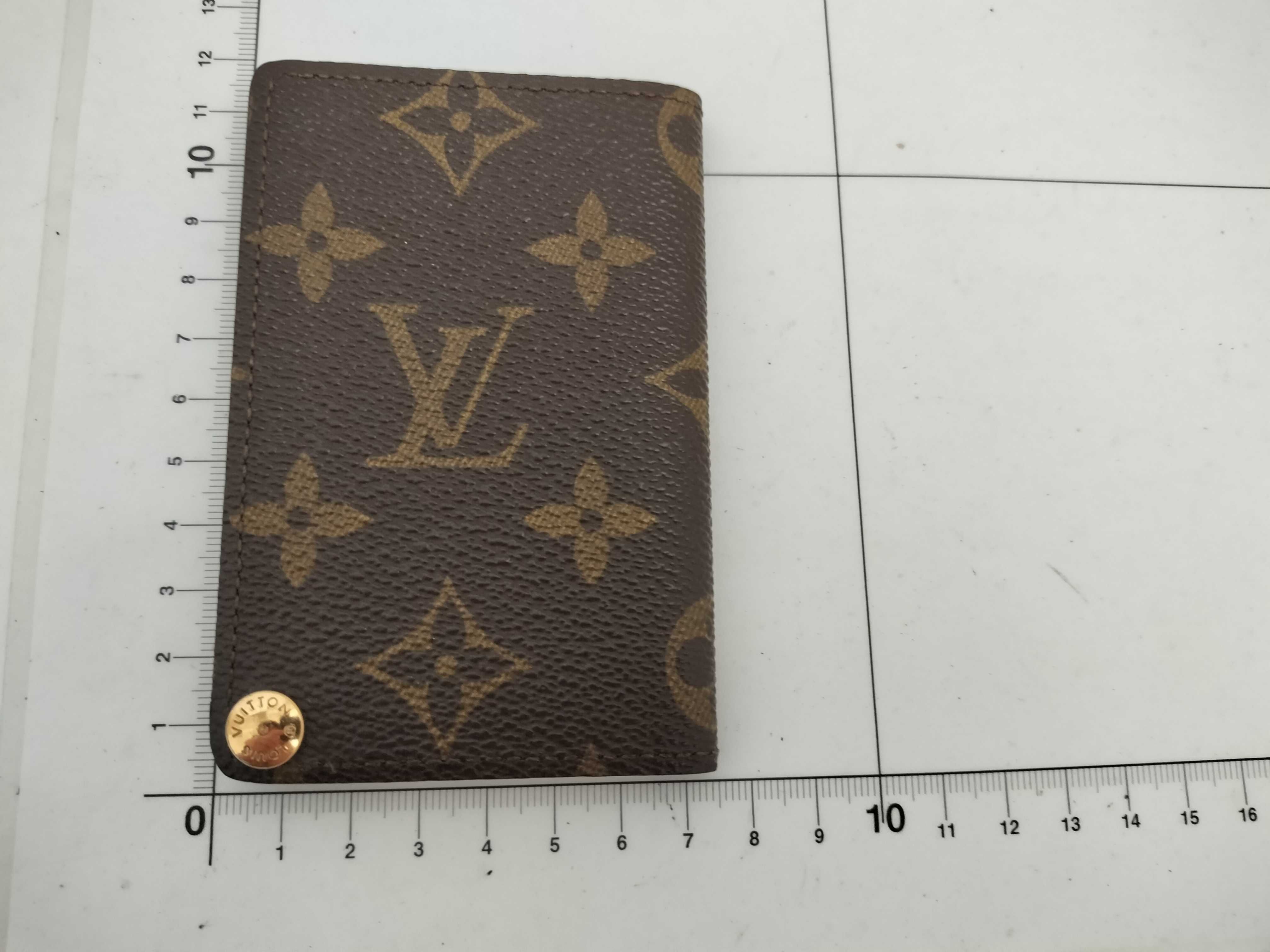 Monogram Louis Vuitton Monogram Card Case Pression ET0941 M60937 Card Case — view 2