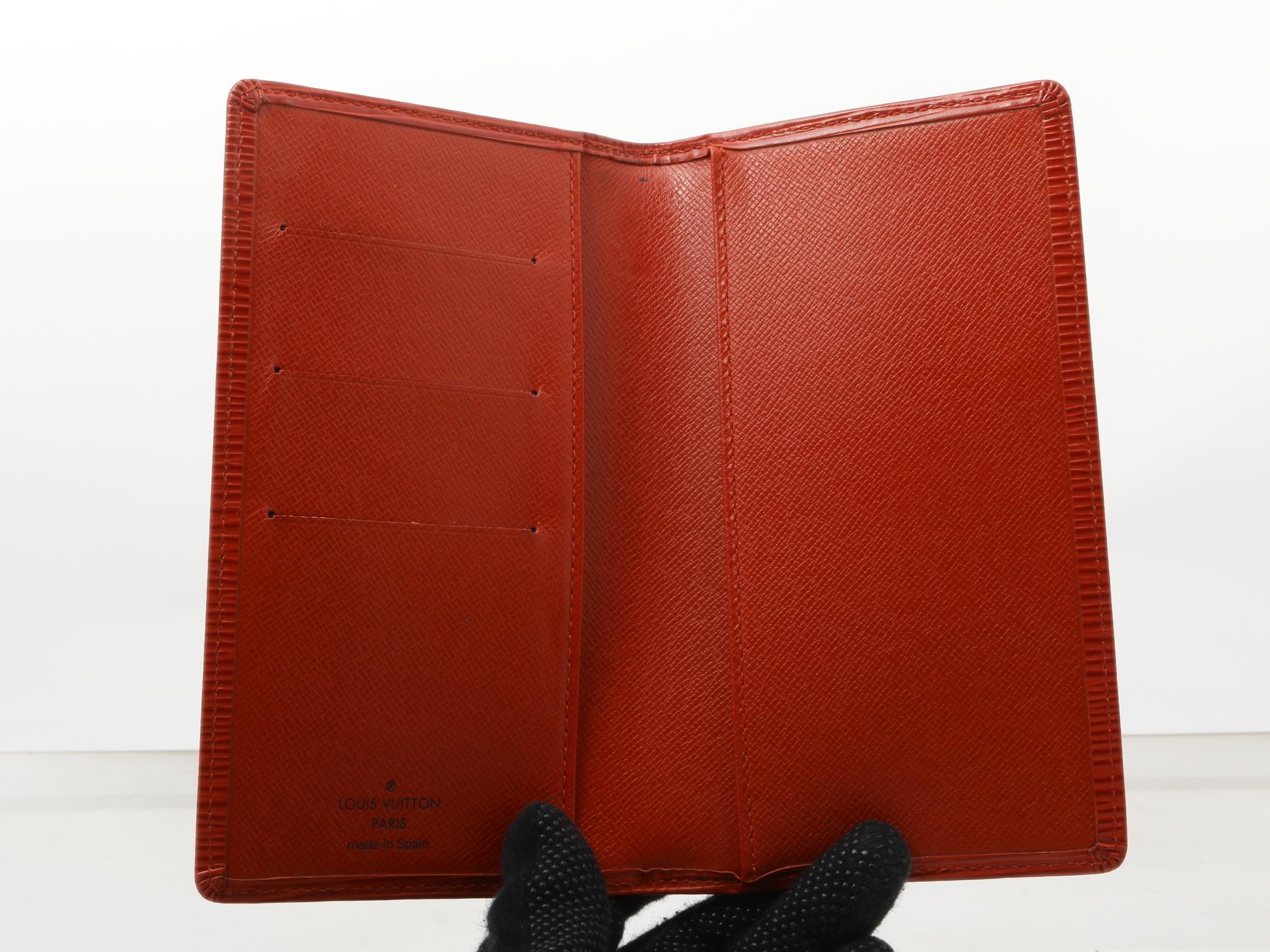 Epi Leather Long Wallet (Billfold) — view 4