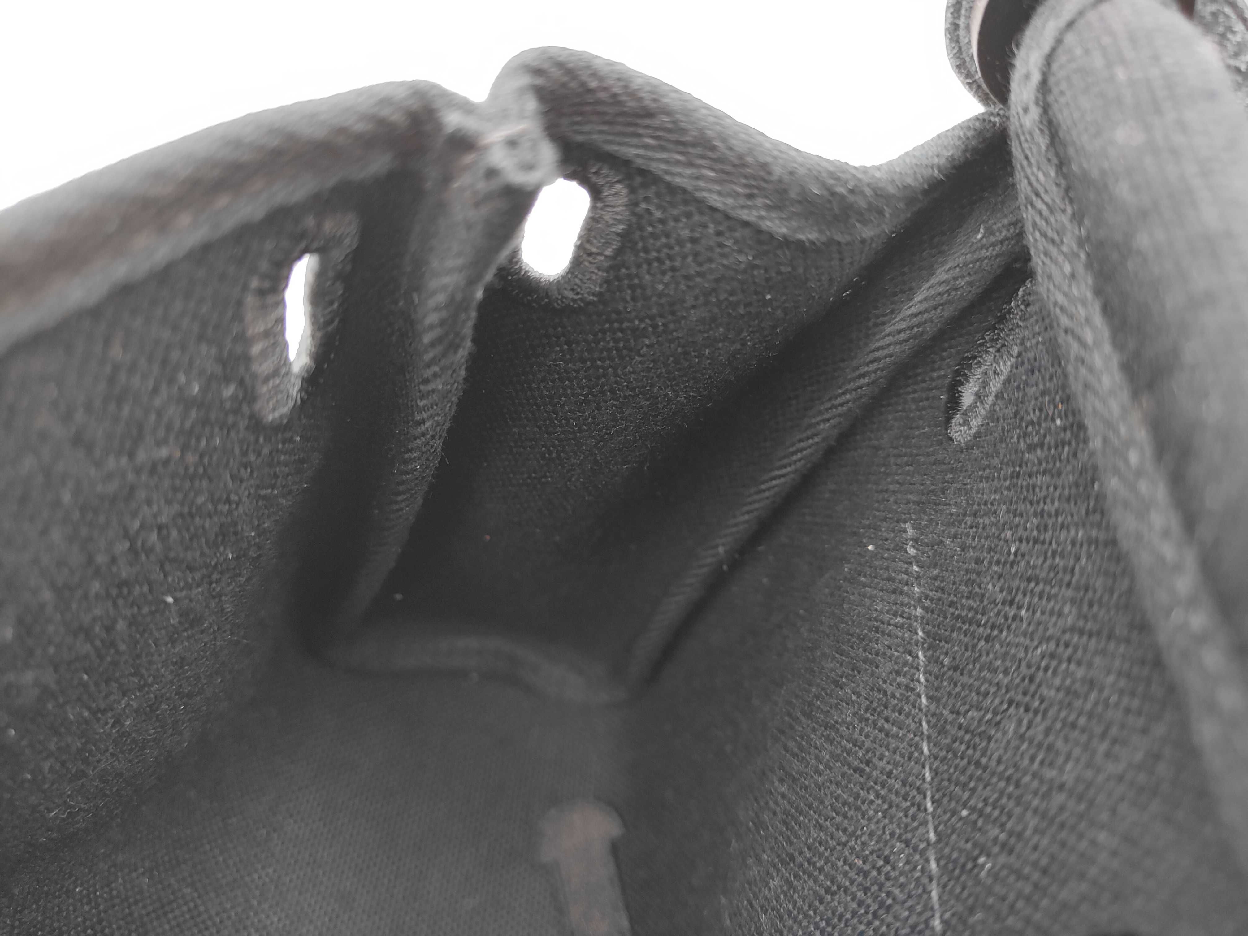 Hermès Herbag Zip Mini Black G Stamp Toile Military — view 11