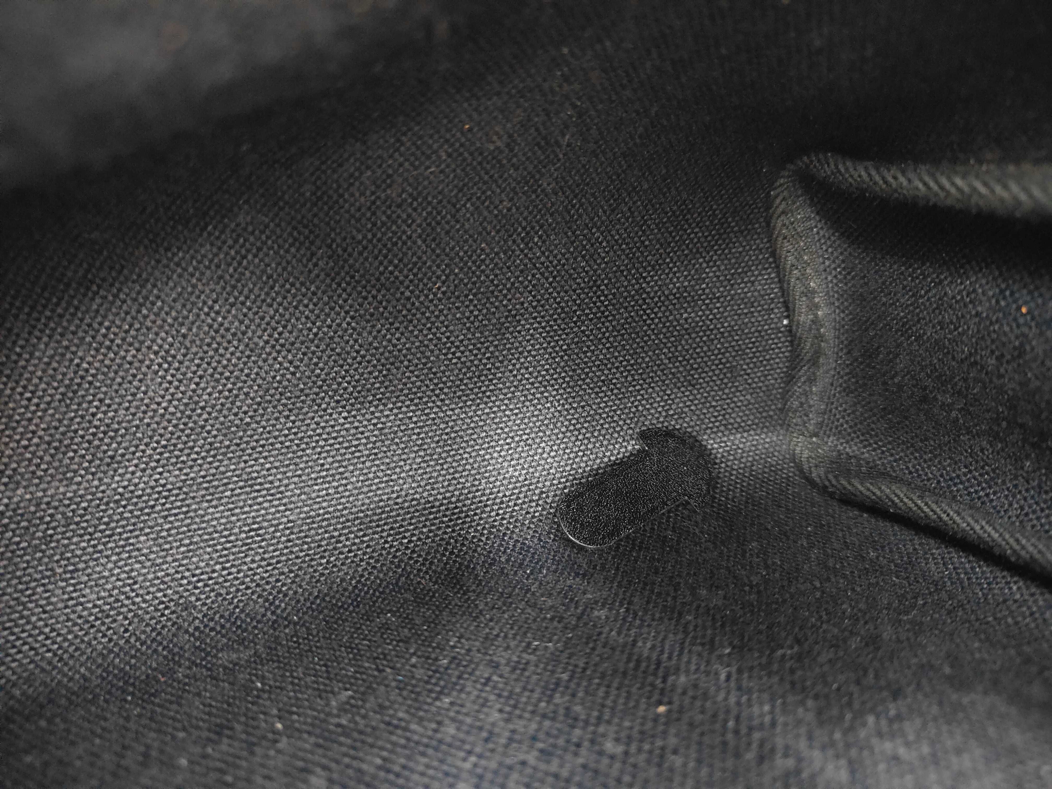 Hermès Herbag Zip Mini Black G Stamp Toile Military — view 12