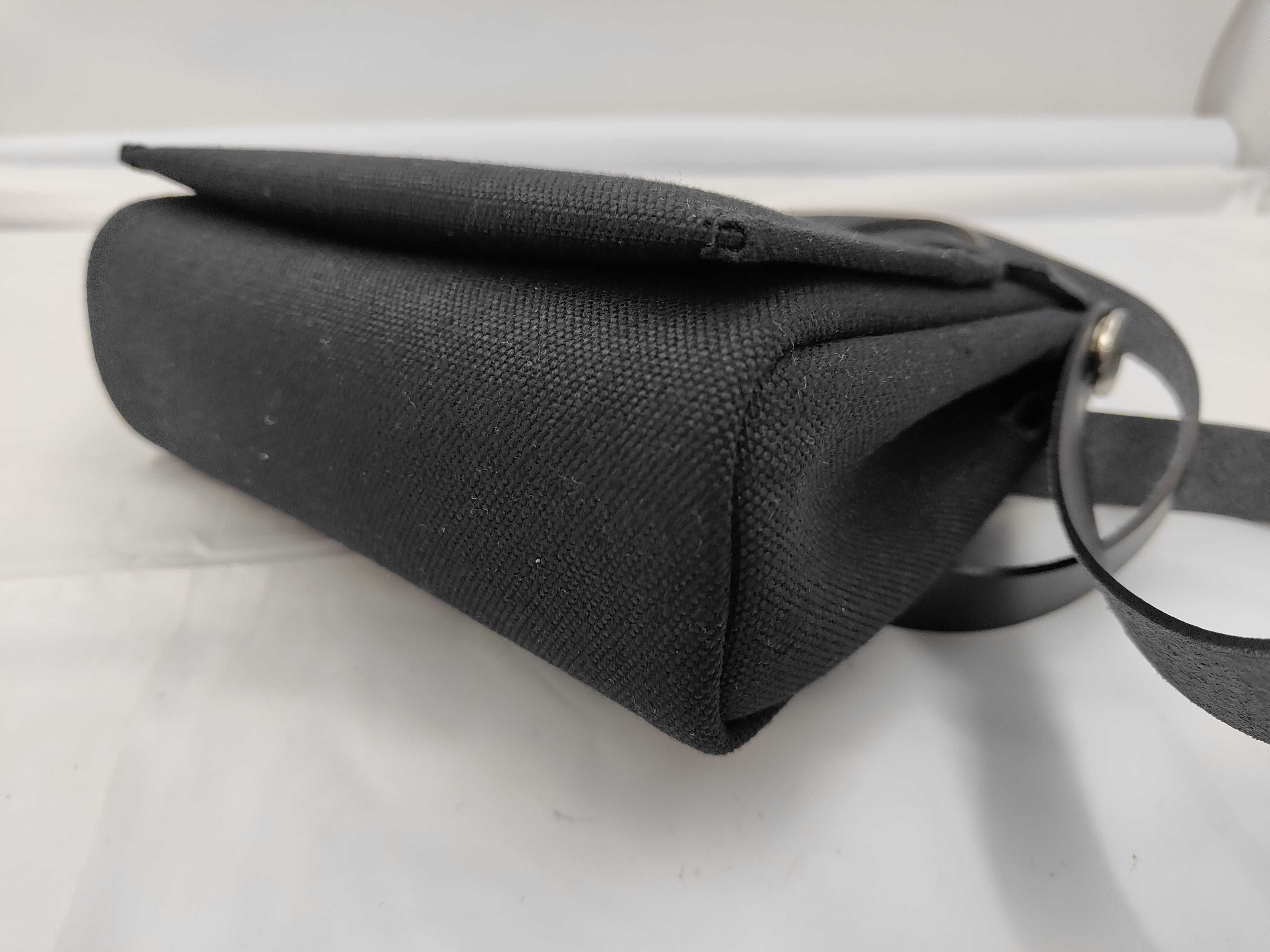 Hermès Herbag Zip Mini Black G Stamp Toile Military — view 8