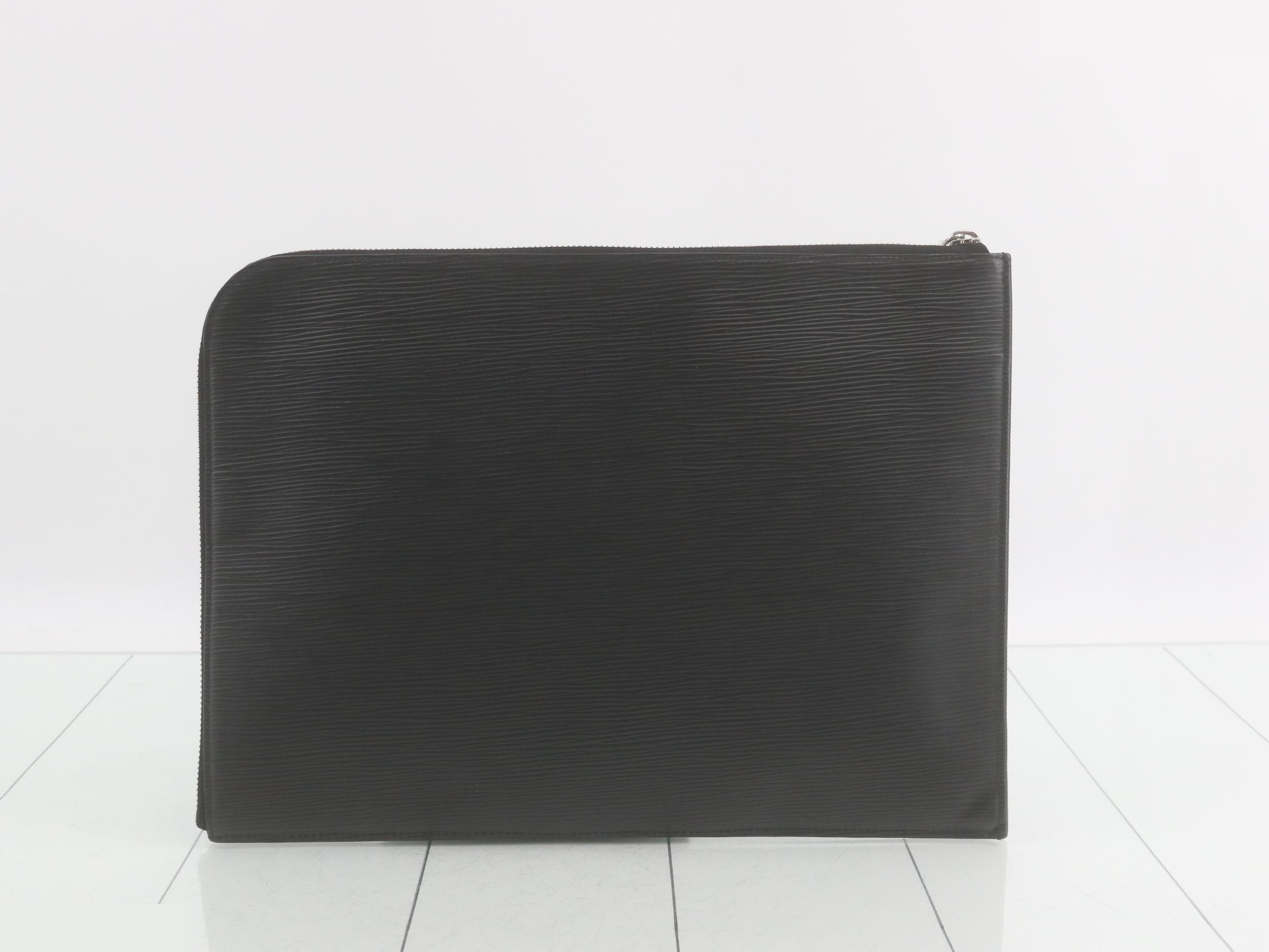 Epi Pochette Jour GM Noir — view 2