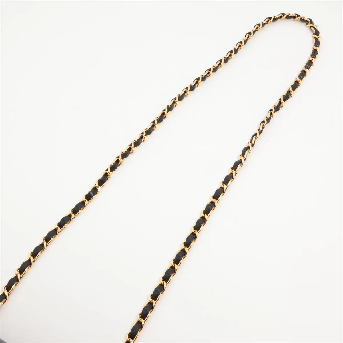 Mini Matelasse Lambskin Single Flap Single Chain Bag Black Gold Hardware — view 5
