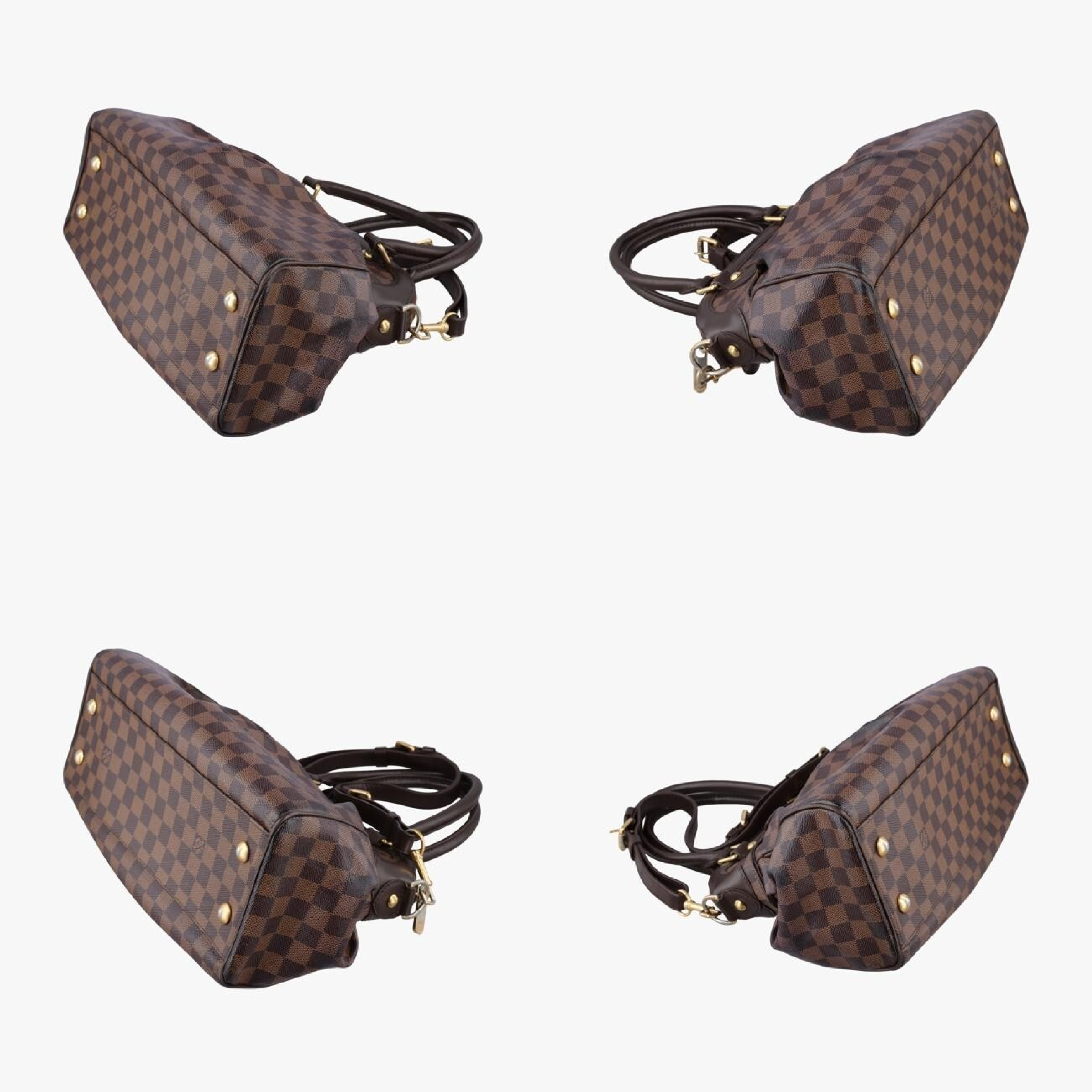 Trevi PM Ebene Damier Canvas N51997 FL3140 Handbag — view 4