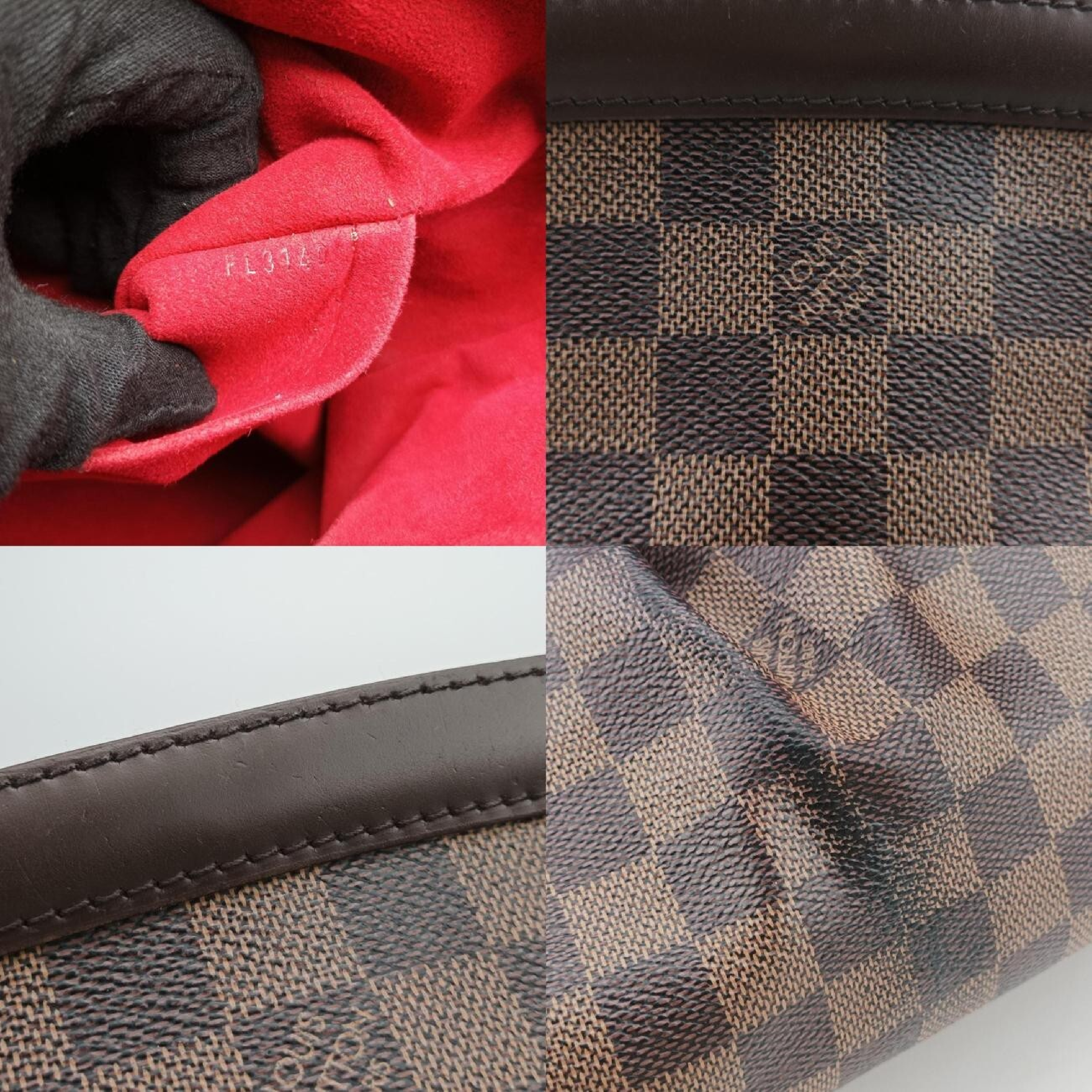 Trevi PM Ebene Damier Canvas N51997 FL3140 Handbag — view 8