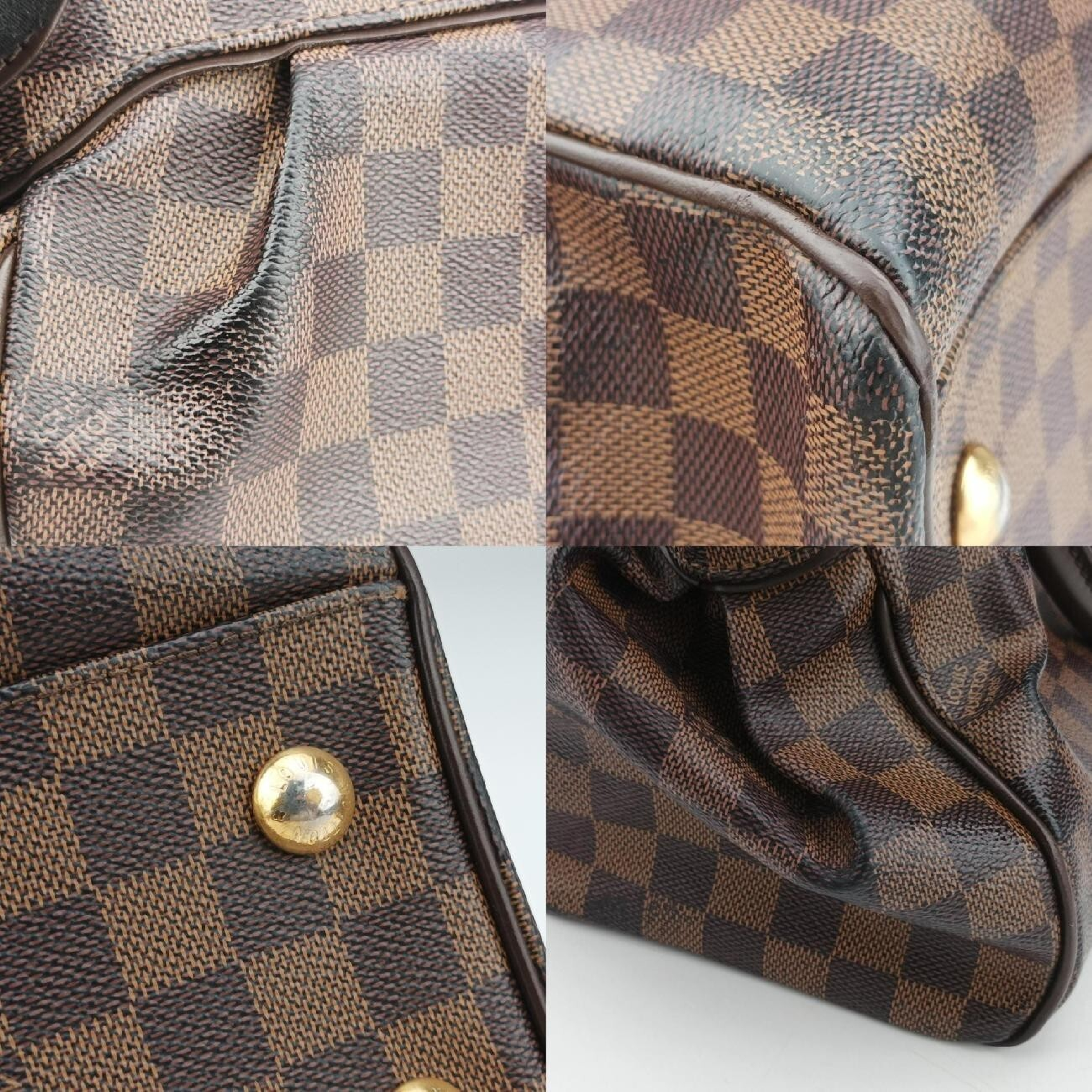 Trevi PM Ebene Damier Canvas N51997 FL3140 Handbag — view 9