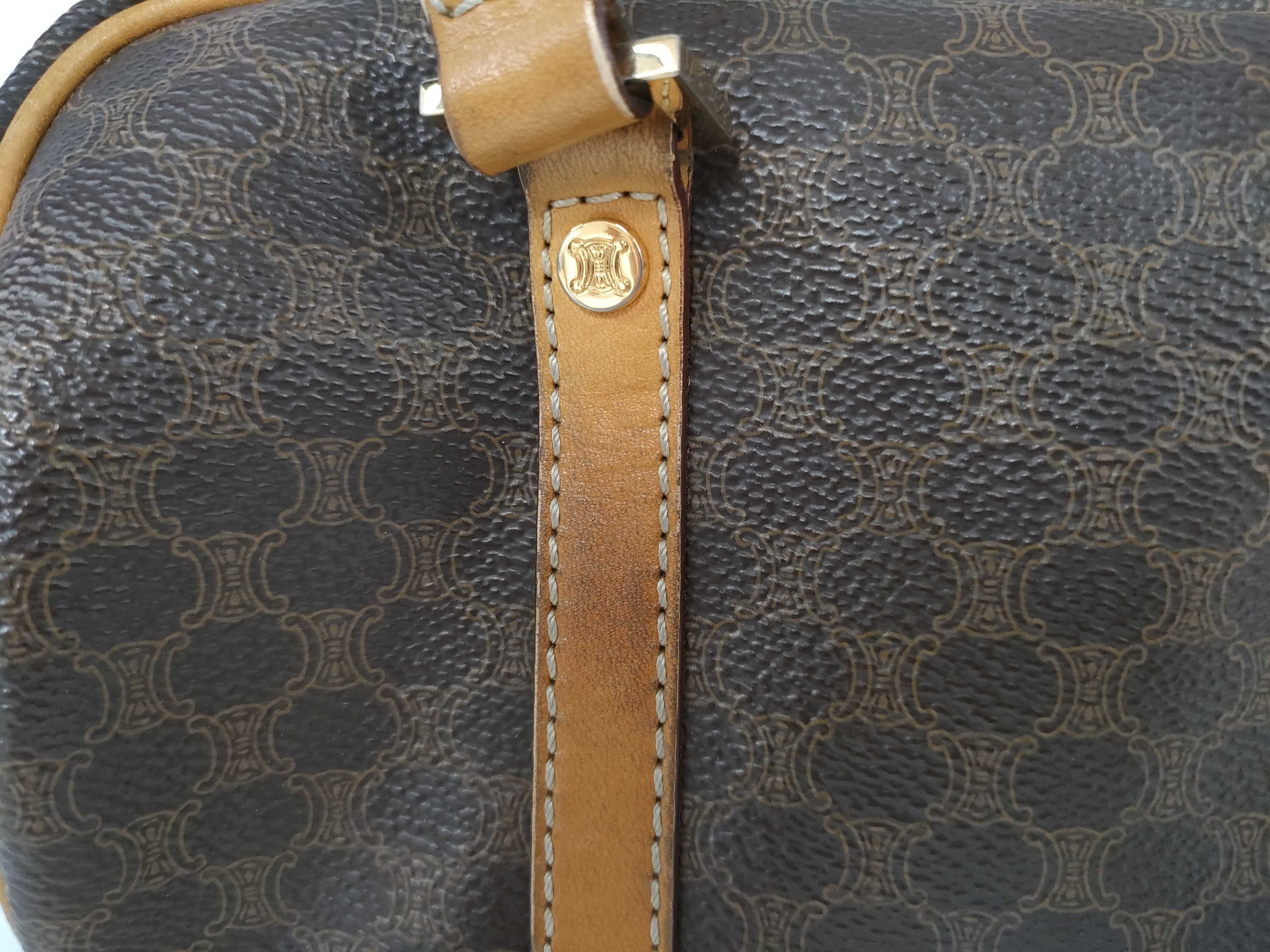 Macadam Coated Canvas Barrel Duffle Bag (Handbag) — view 14