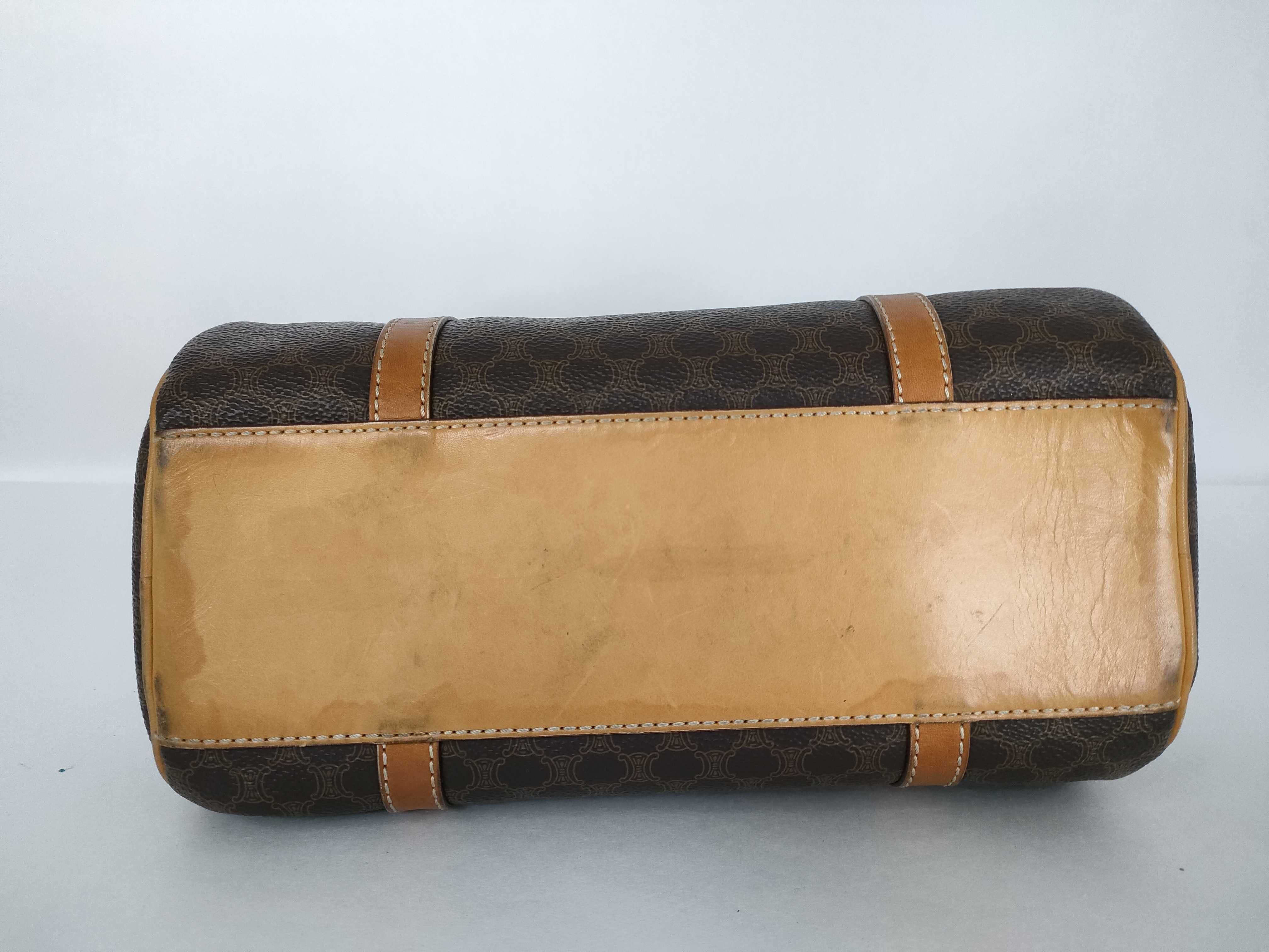 Macadam Coated Canvas Barrel Duffle Bag (Handbag) — view 7