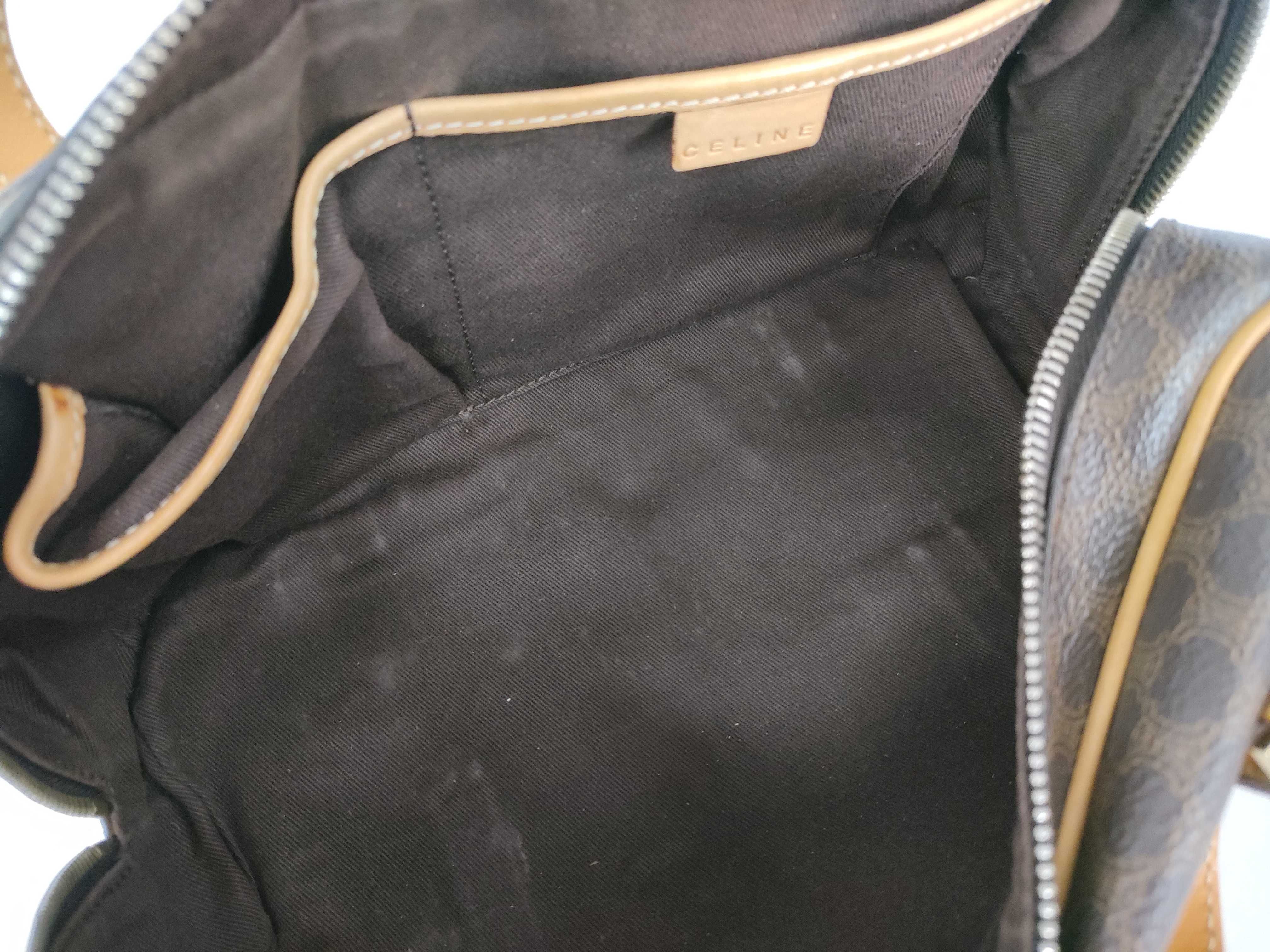 Macadam Coated Canvas Barrel Duffle Bag (Handbag) — view 9