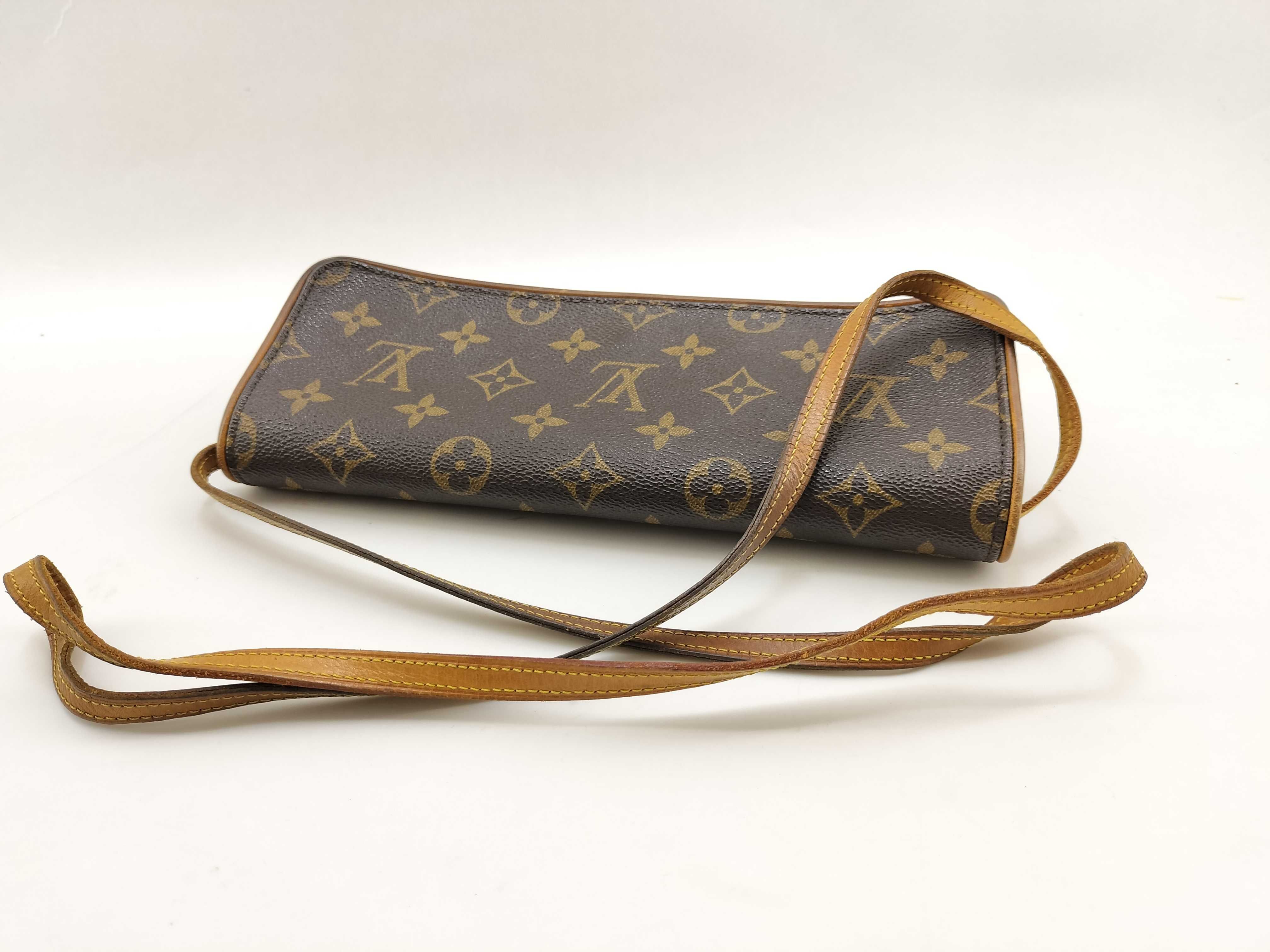 Monogram Louis Vuitton Monogram Pochette Twin Bag M51852 3 Clutch Bag — view 8