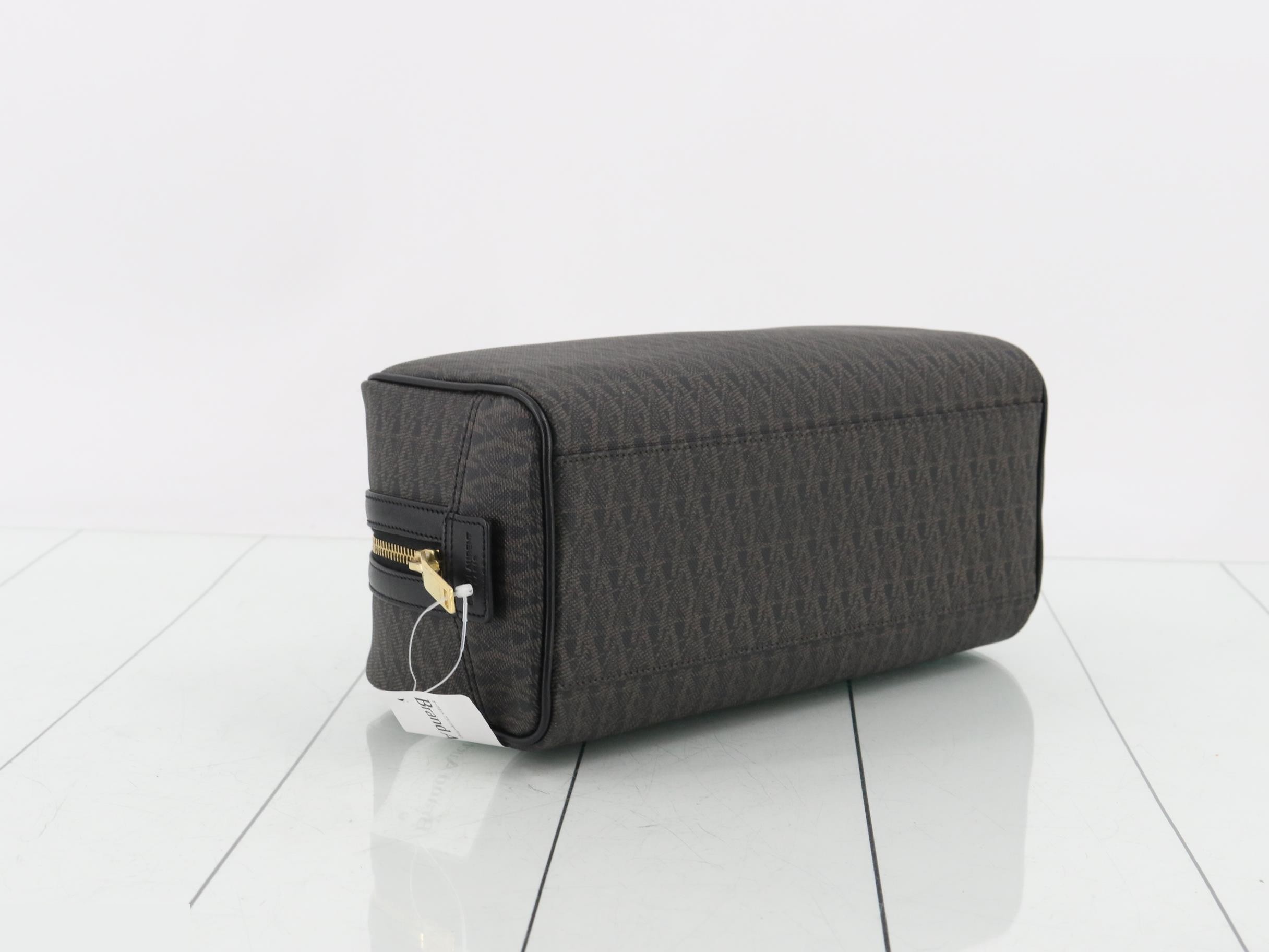 Le Pouch Coated Canvas Brown — view 5
