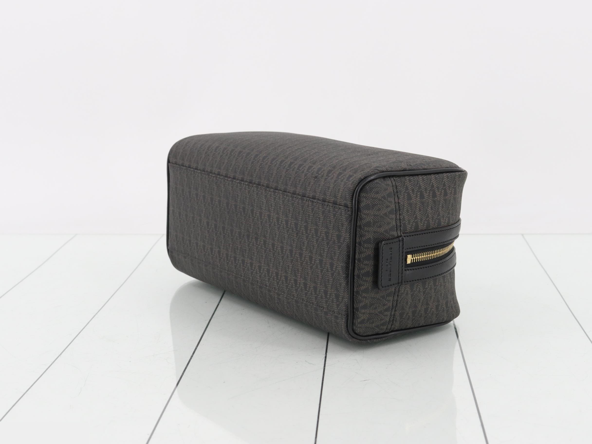 Le Pouch Coated Canvas Brown — view 6