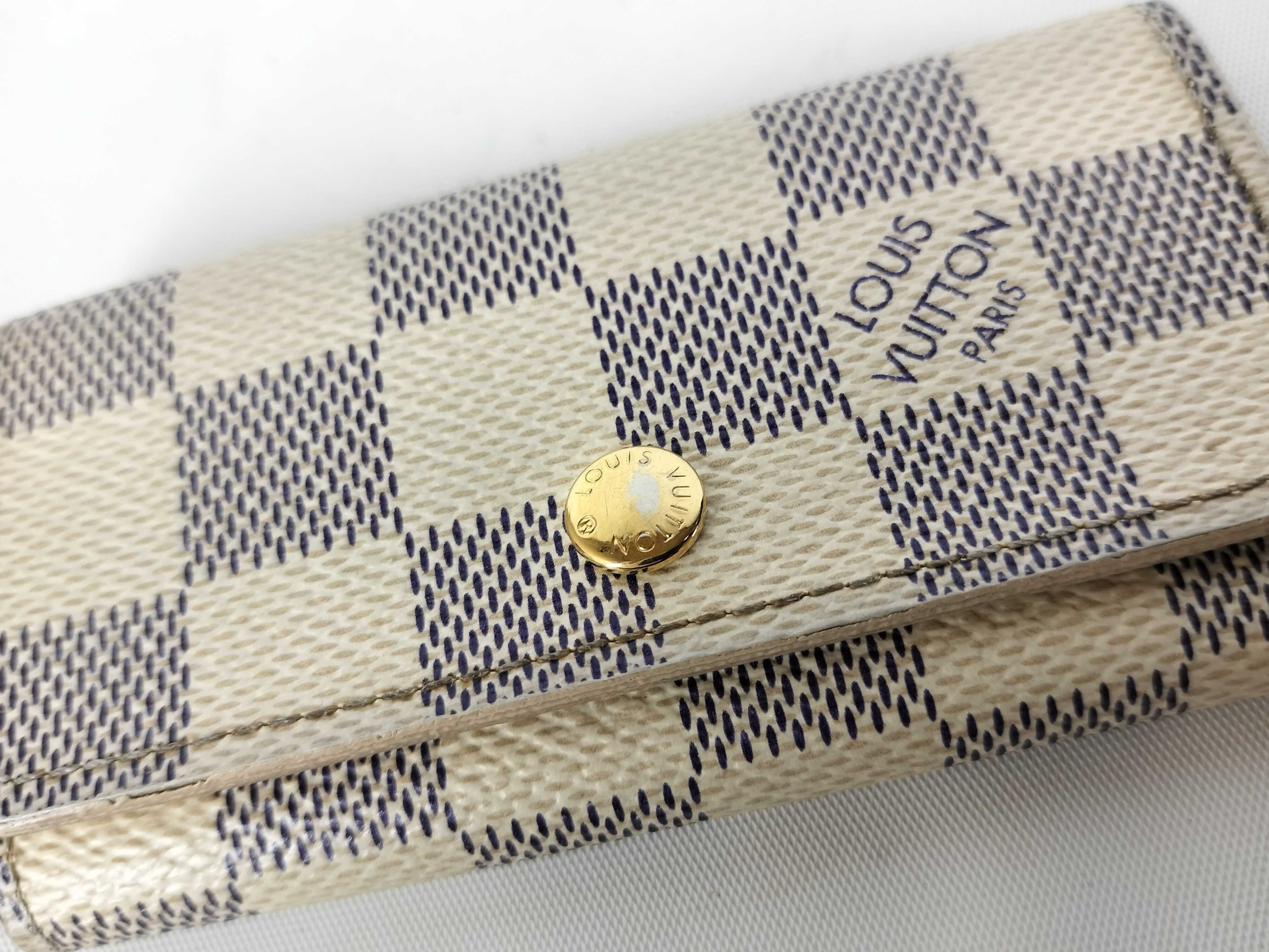 Damier Azur Multicles 4 Key Case — view 5