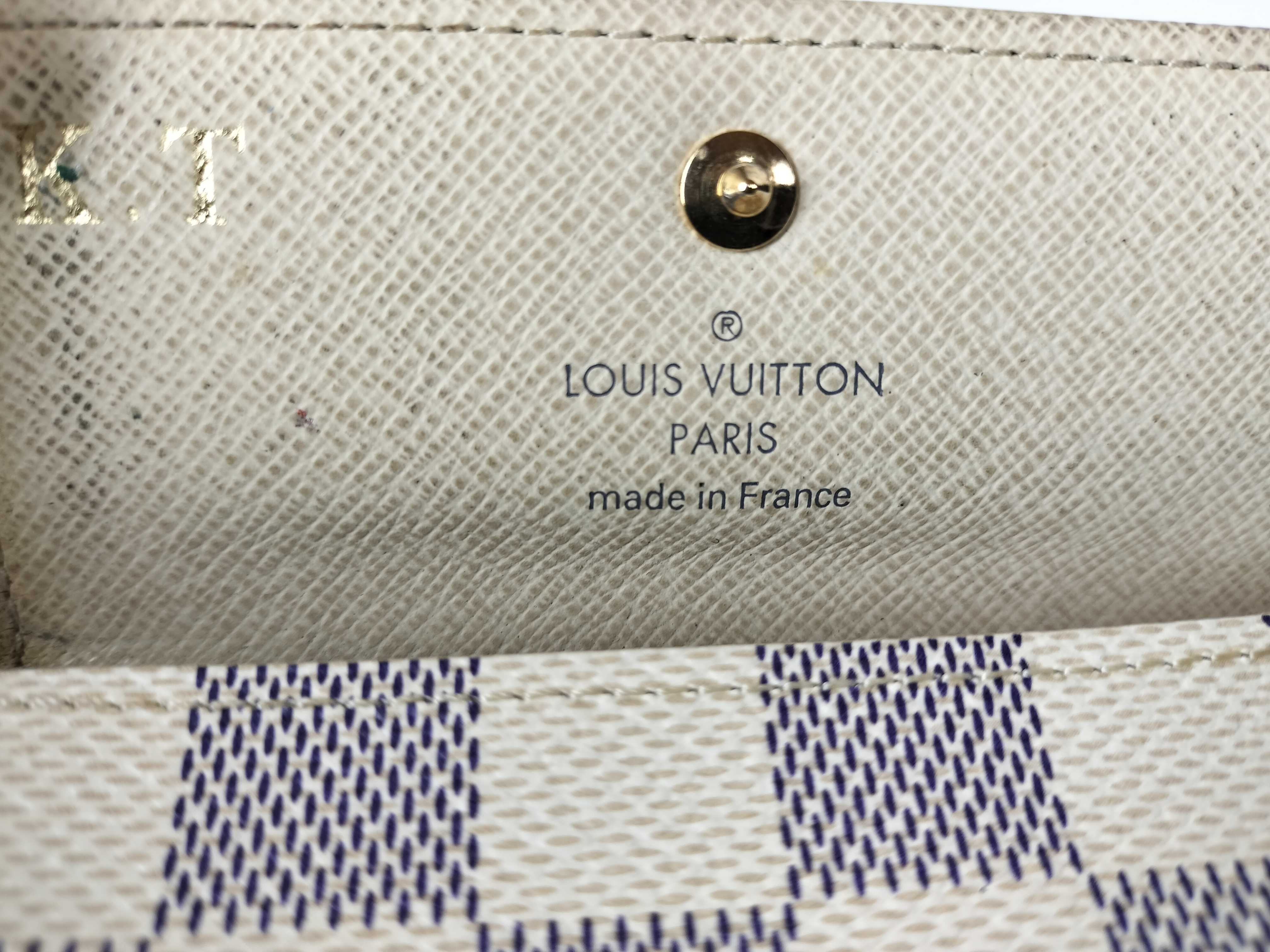 Damier Azur Multicles 4 Key Case — view 8