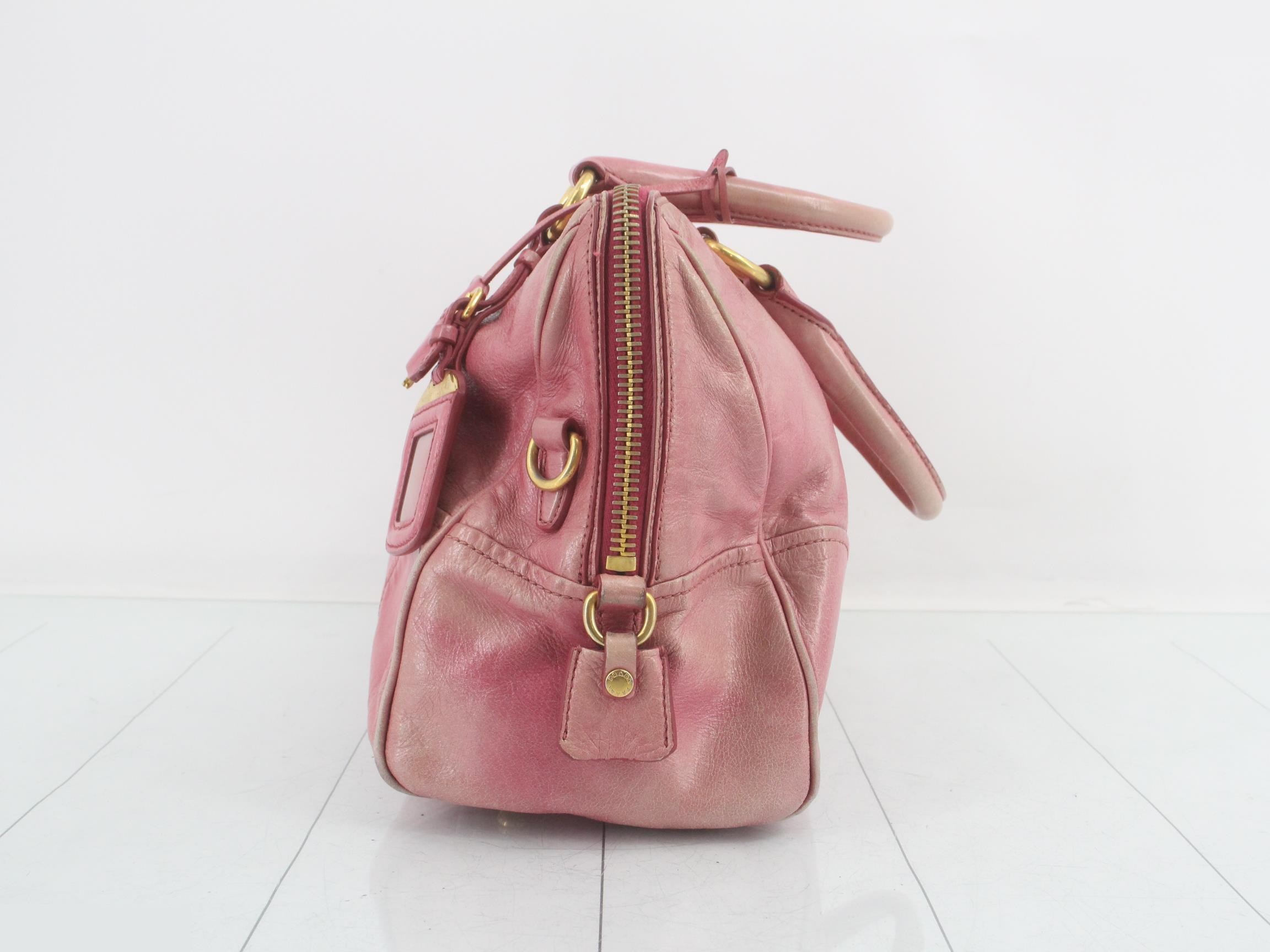Other line bag/2WAY handbag with long strap pink — view 3