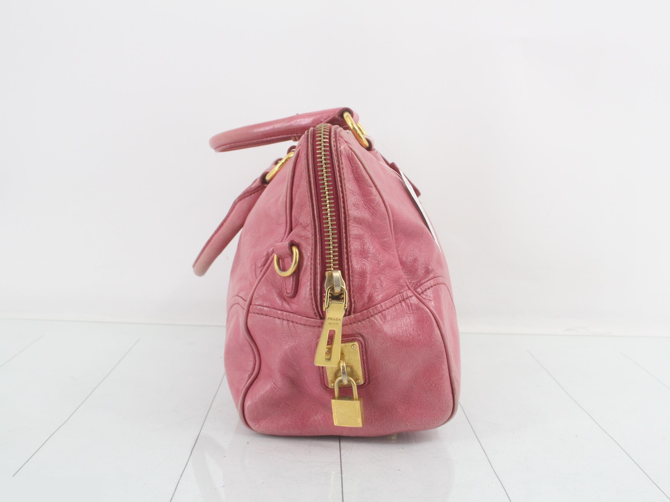 Other line bag/2WAY handbag with long strap pink — view 4