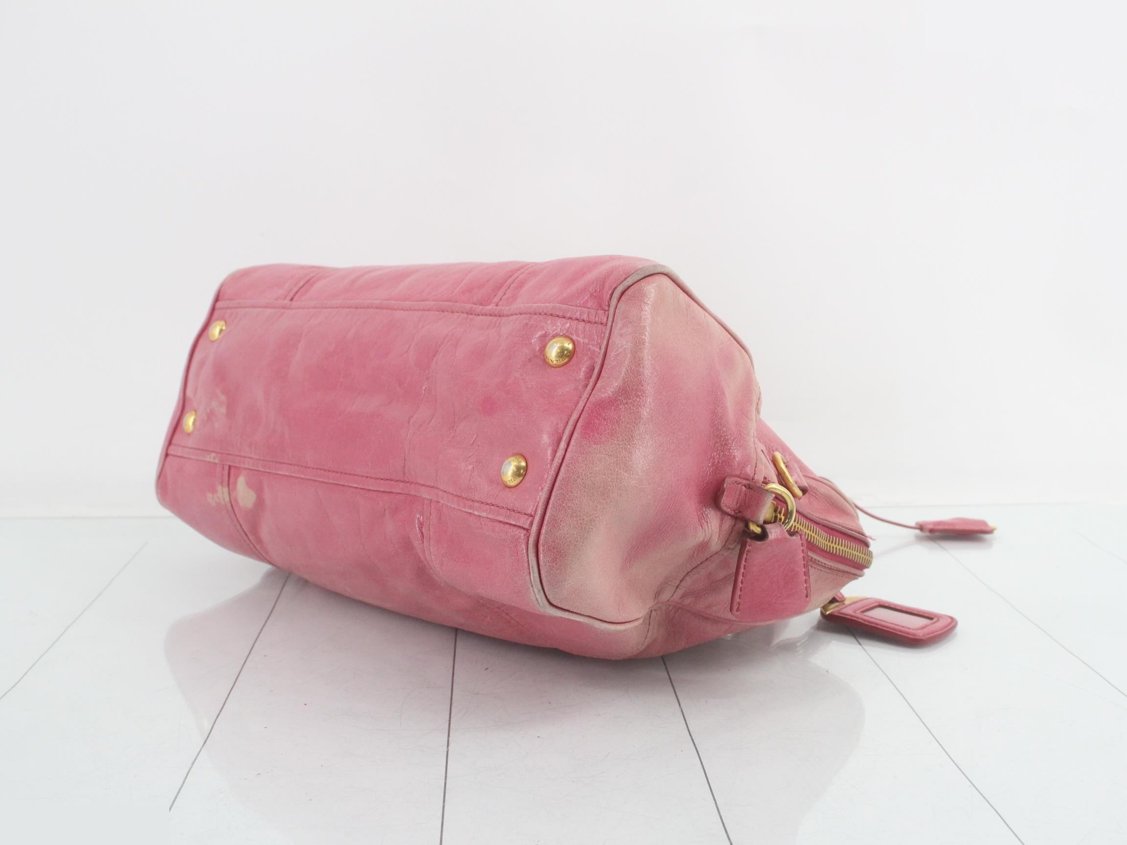 Other line bag/2WAY handbag with long strap pink — view 6