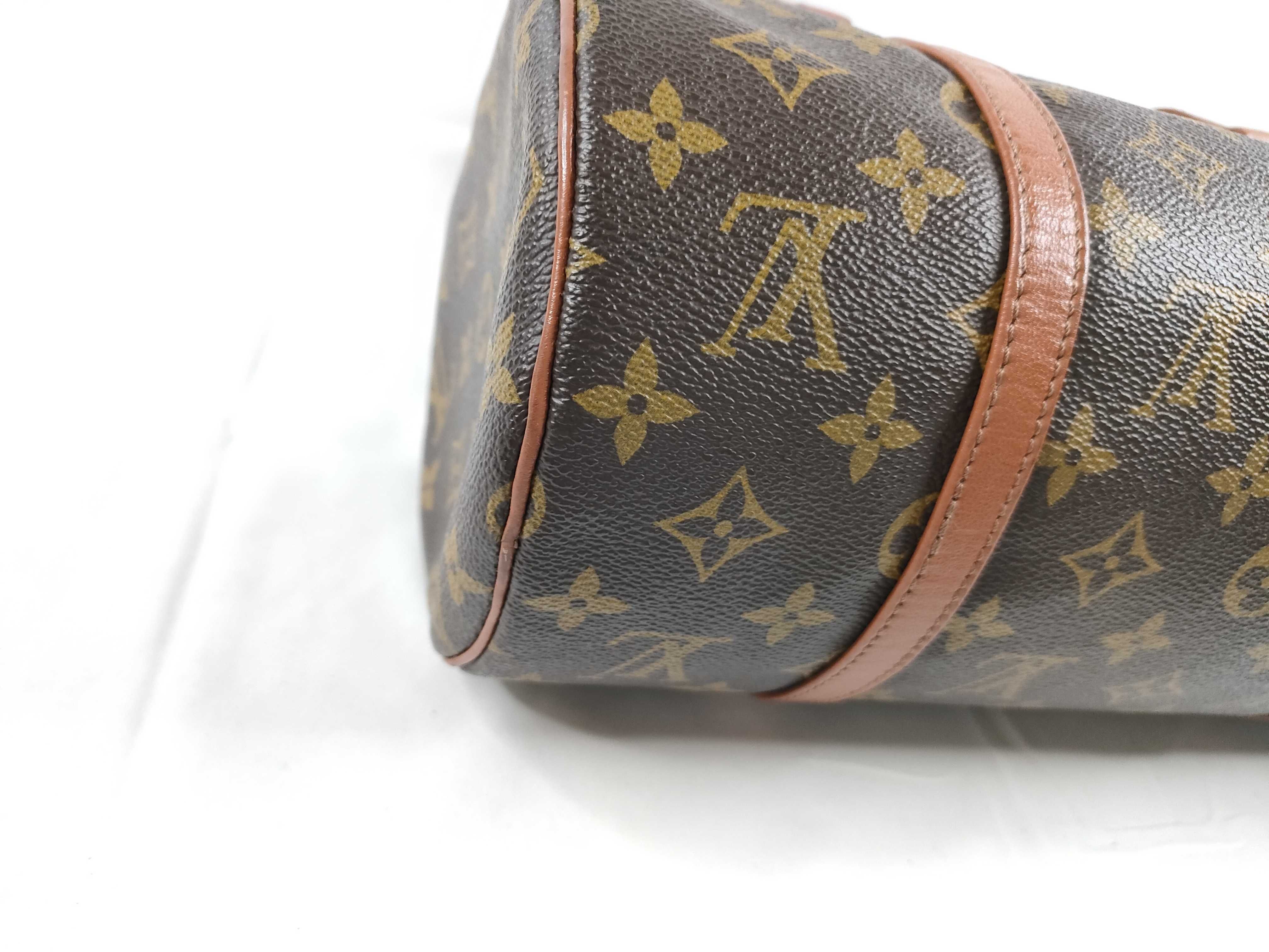 Monogram Papillon 30 M51365 881 Brown Pouch Handbag — view 3