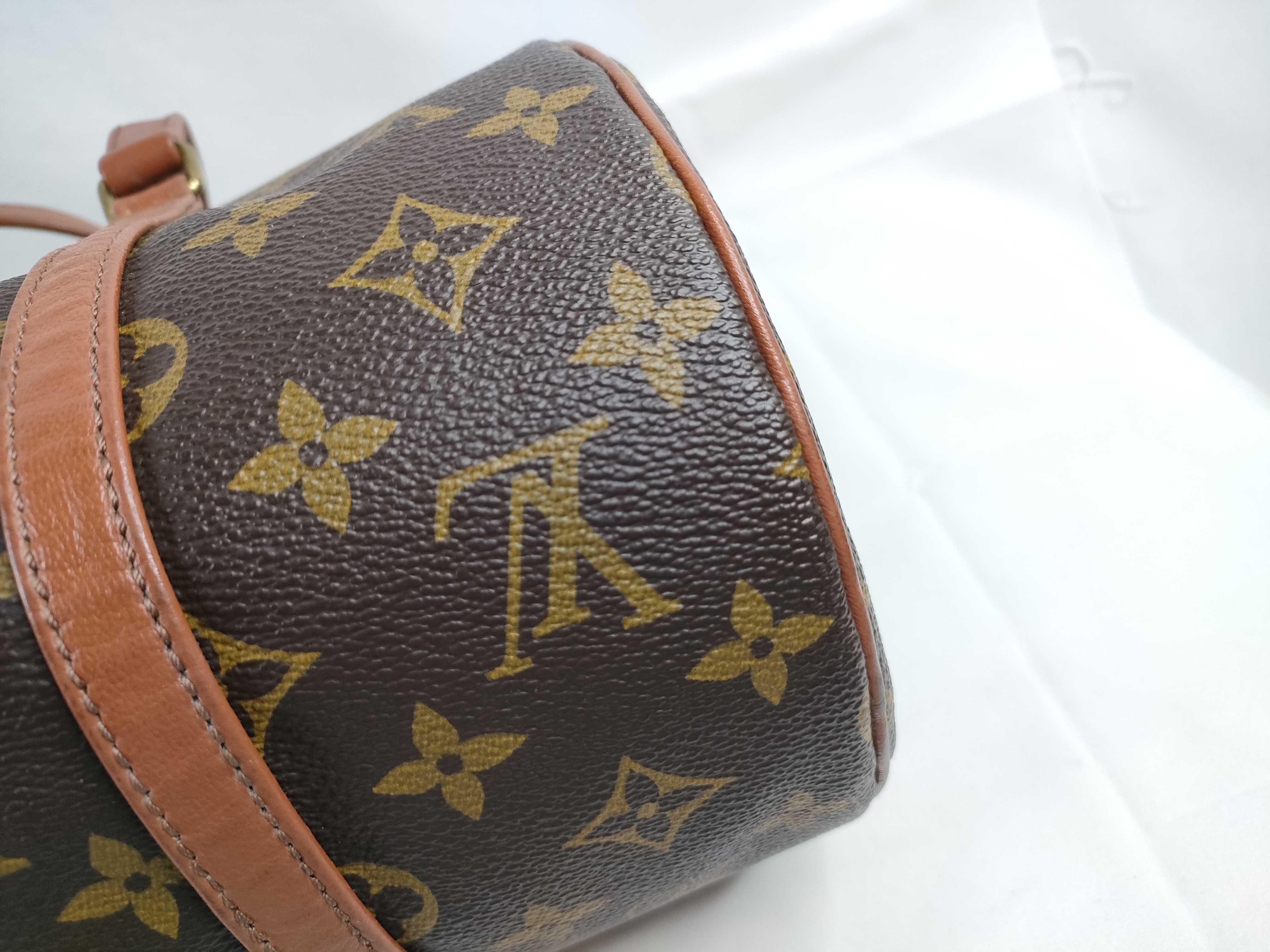 Monogram Papillon 30 M51365 881 Brown Pouch Handbag — view 5