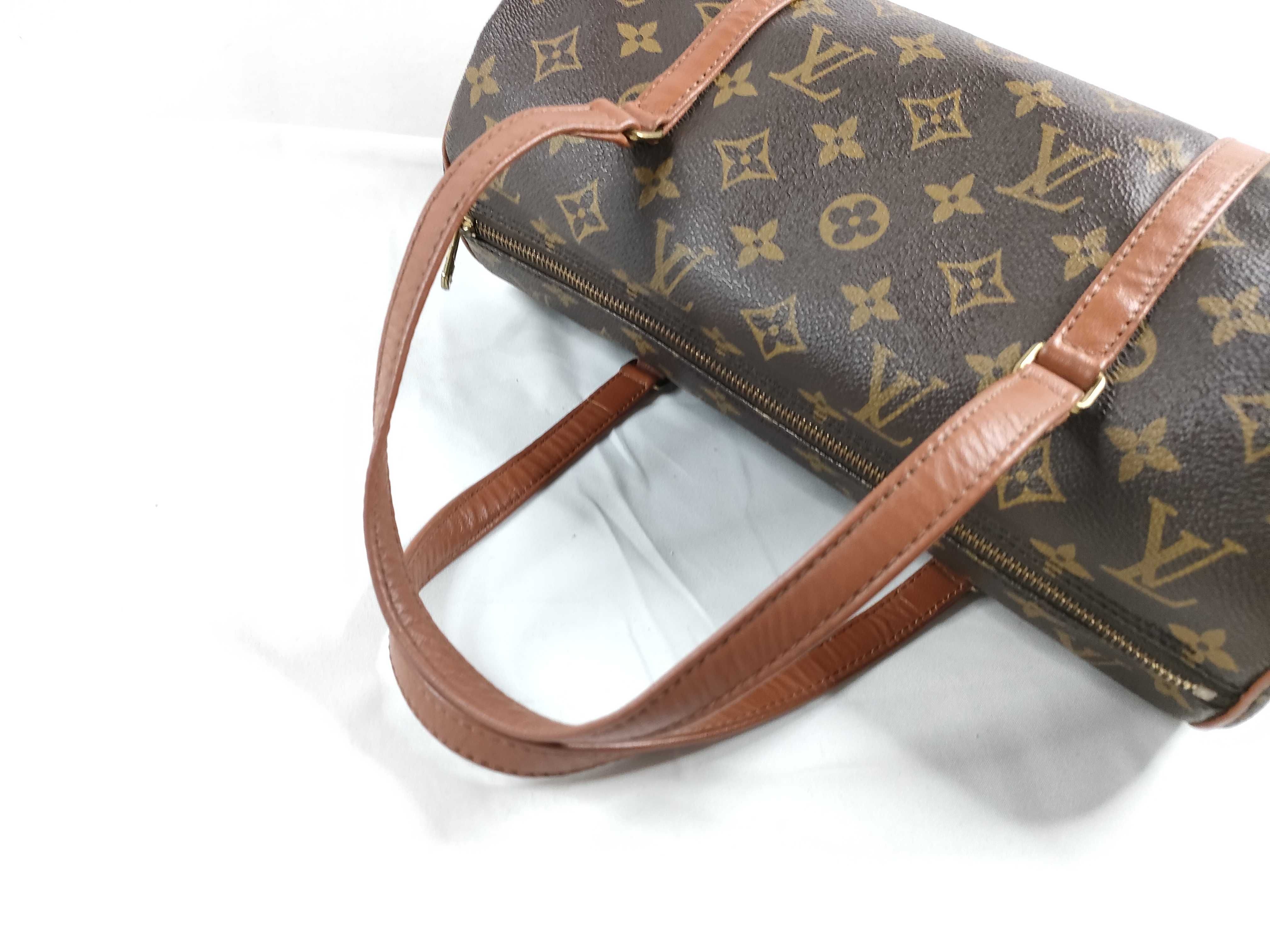 Monogram Papillon 30 M51365 881 Brown Pouch Handbag — view 6