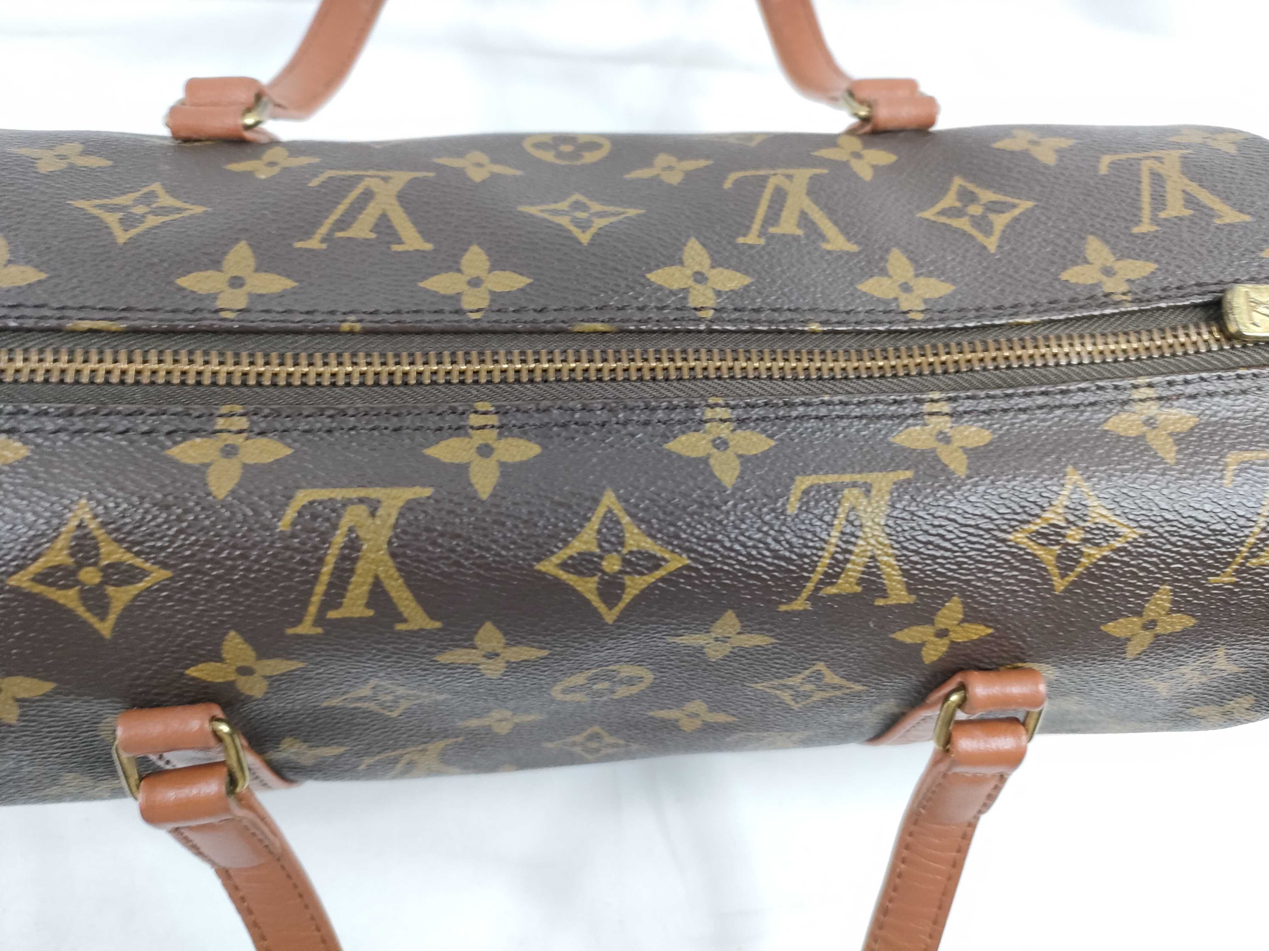 Monogram Papillon 30 M51365 881 Brown Pouch Handbag — view 10