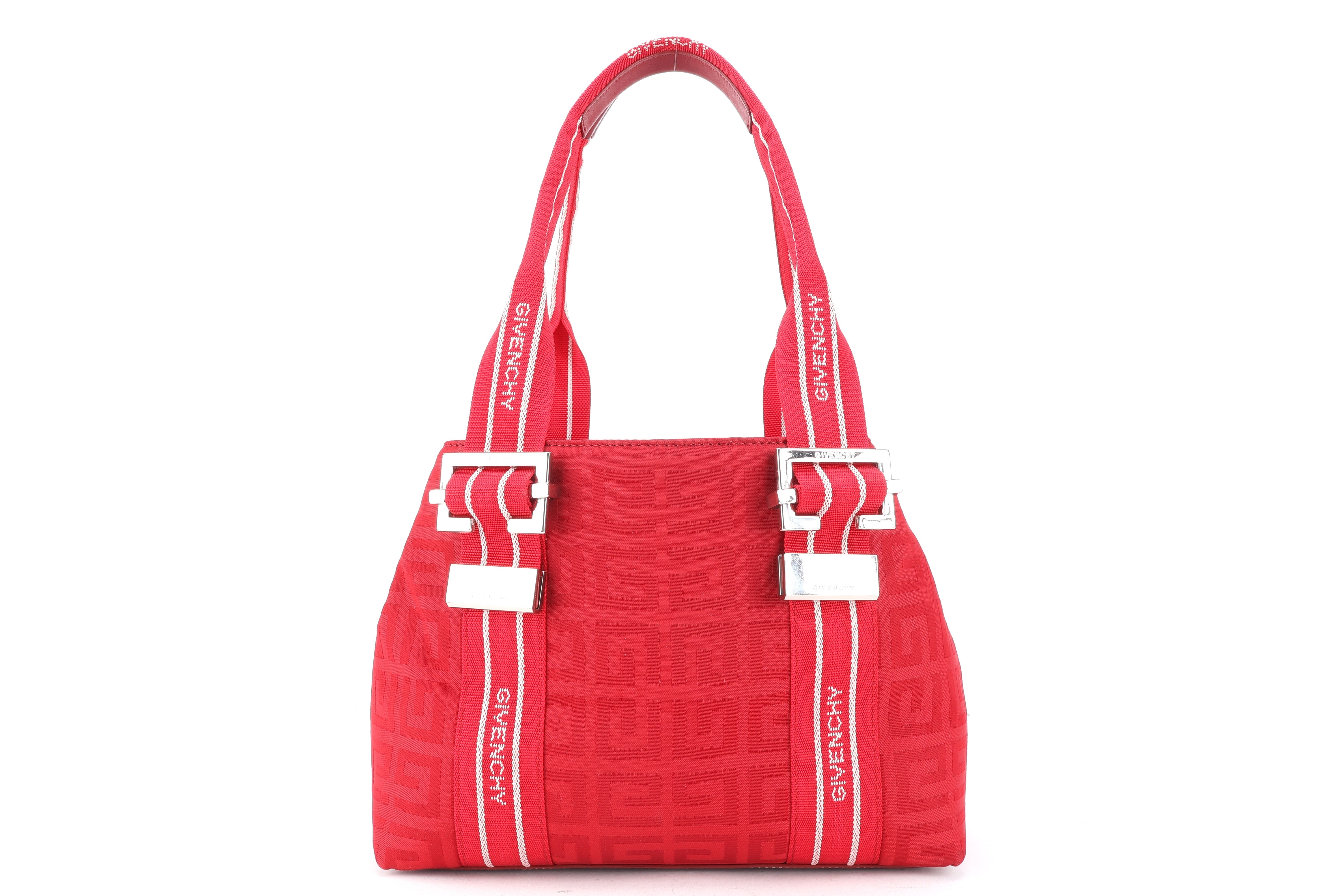 EUC MONOGRAM RED NYLON LEATHER SHW — view 2