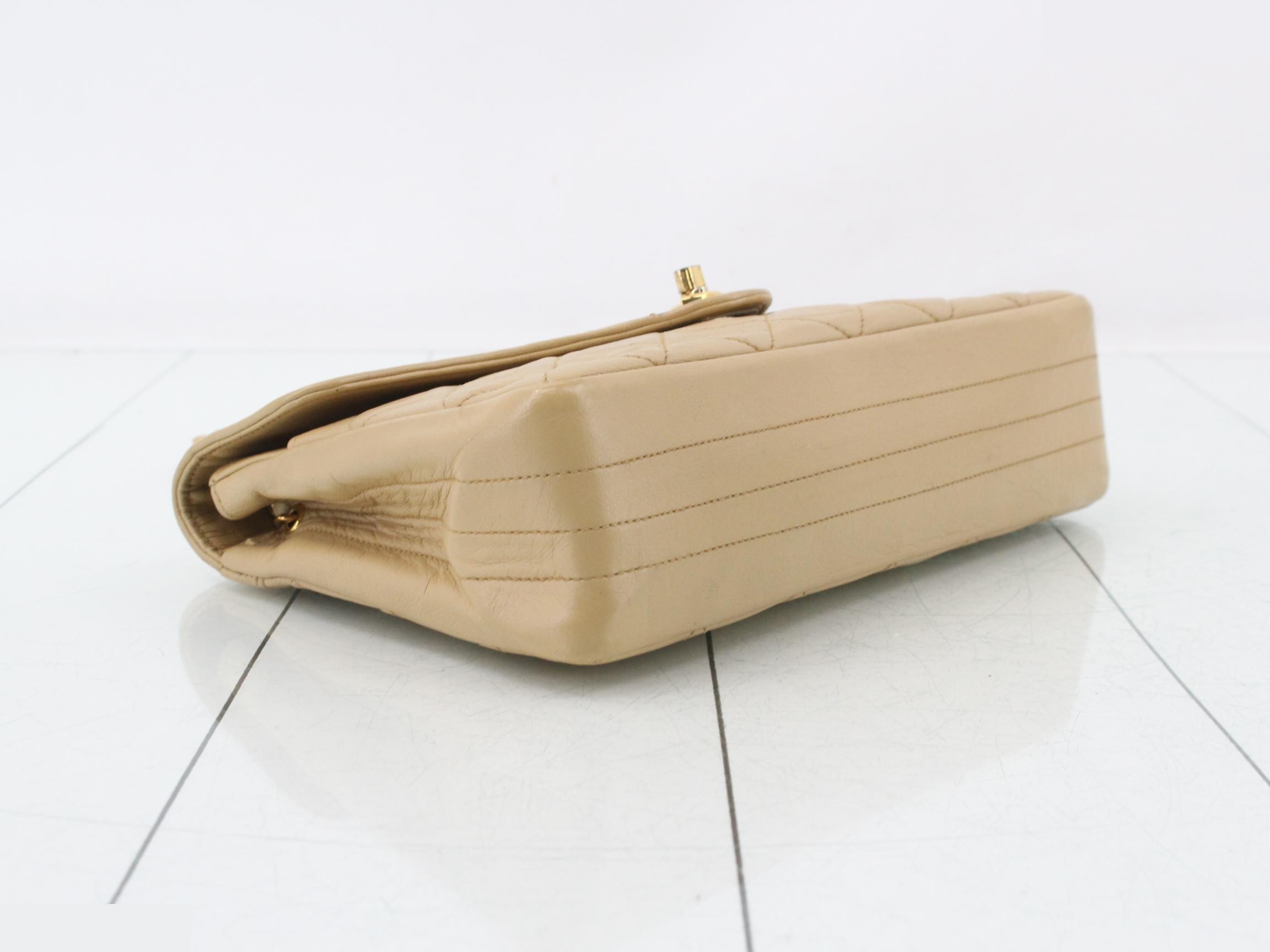 Matelassé Leather Chain Shoulder Bag — view 5