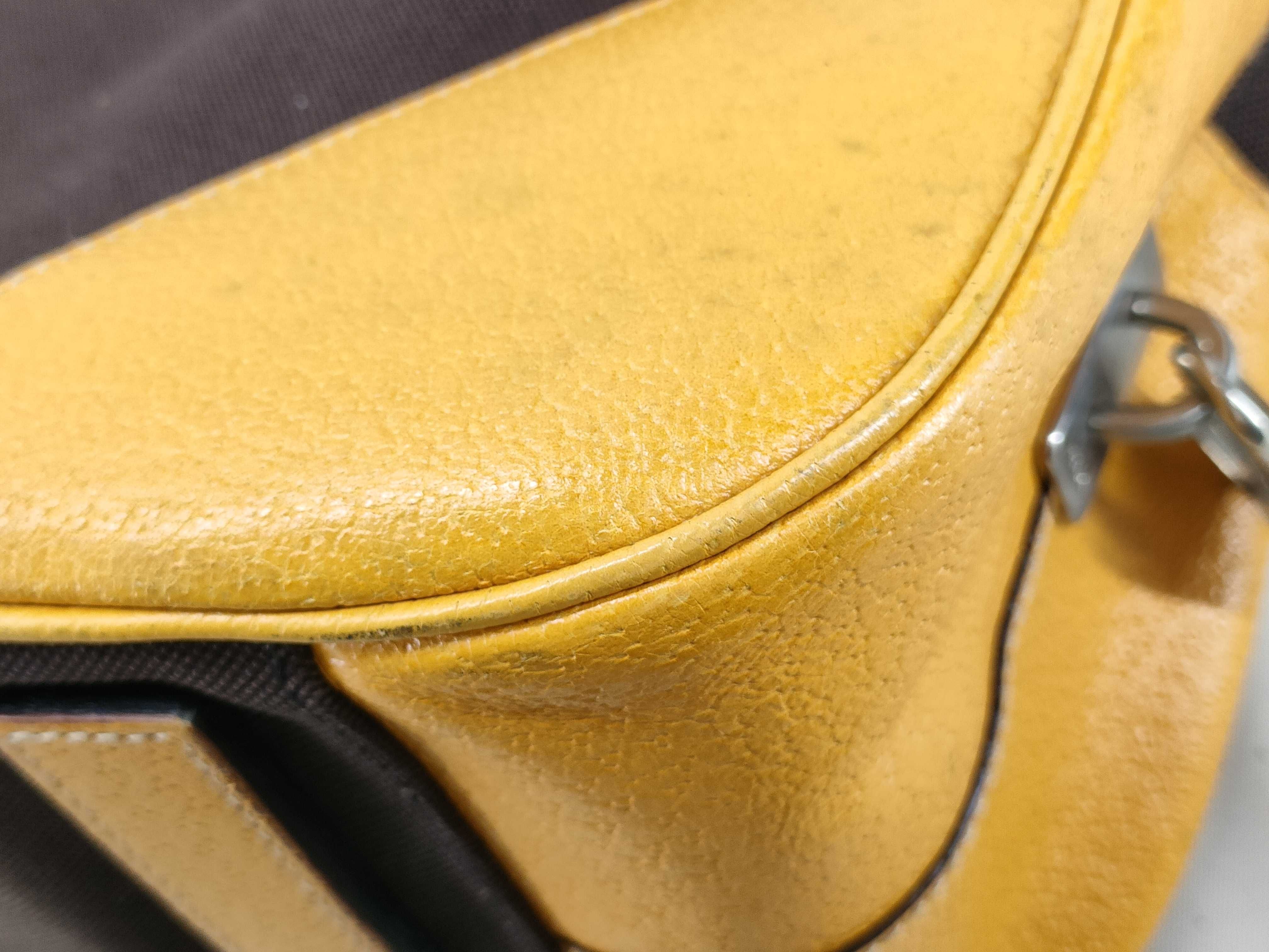 bowling bag, canvas and leather handbag — view 4