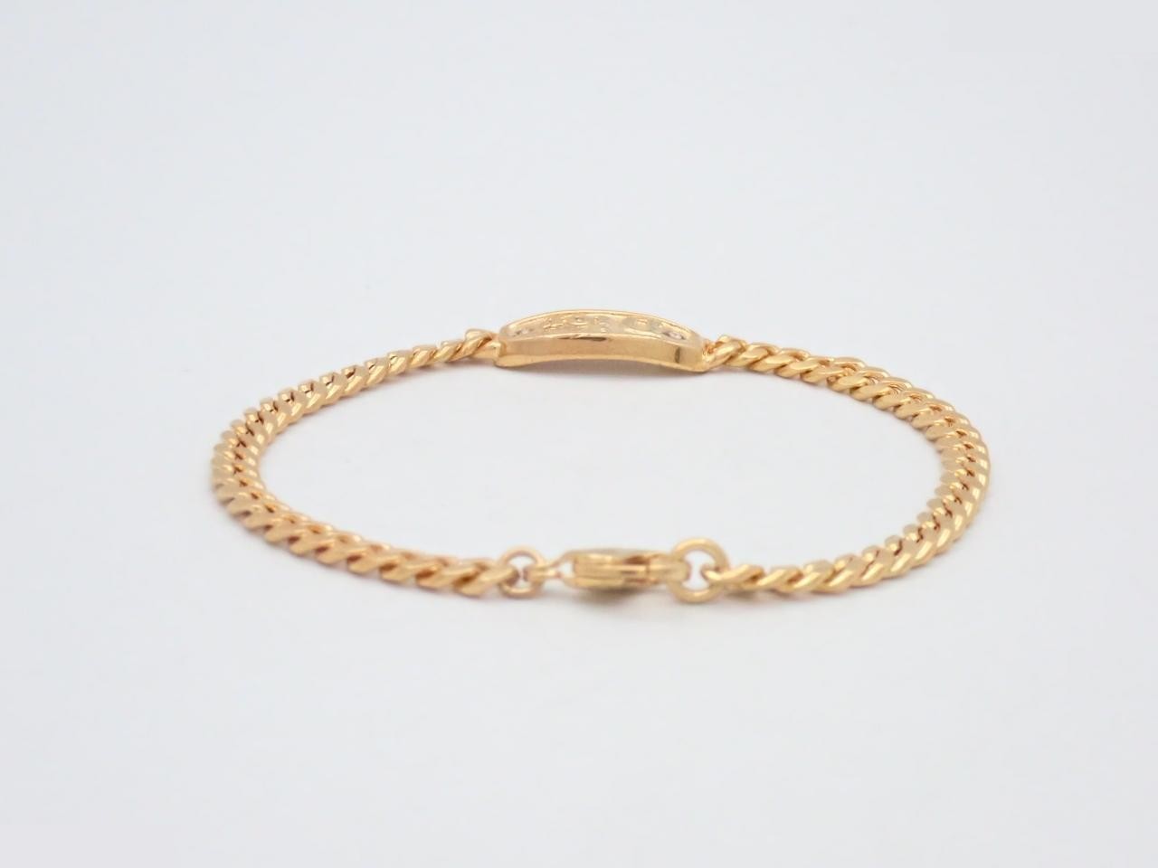 Other lines: Precious metal bracelets and bangles (metal), wrist circumference approximately 18 cm. — view 2