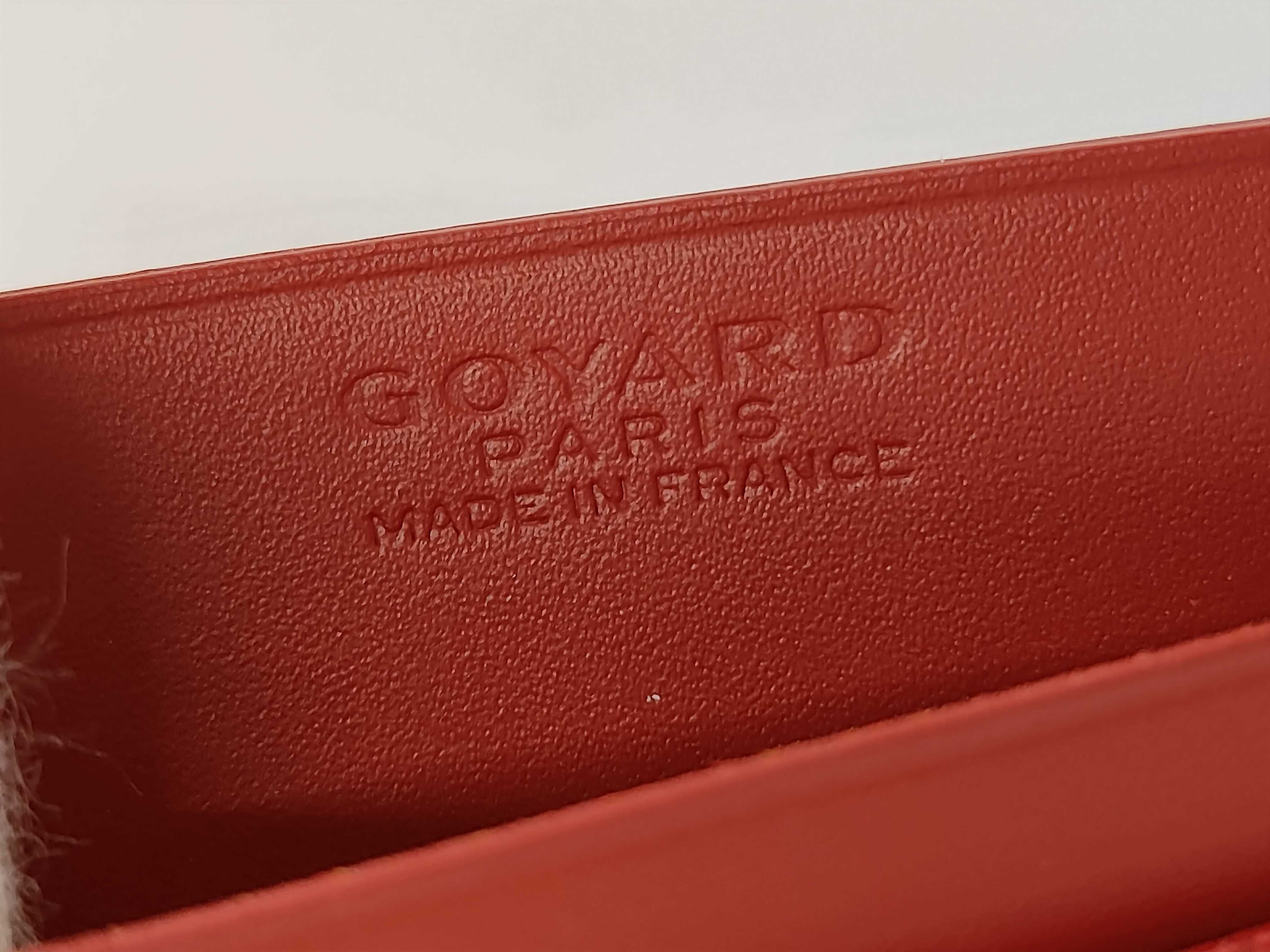 Goyardine Red Card Case — view 5