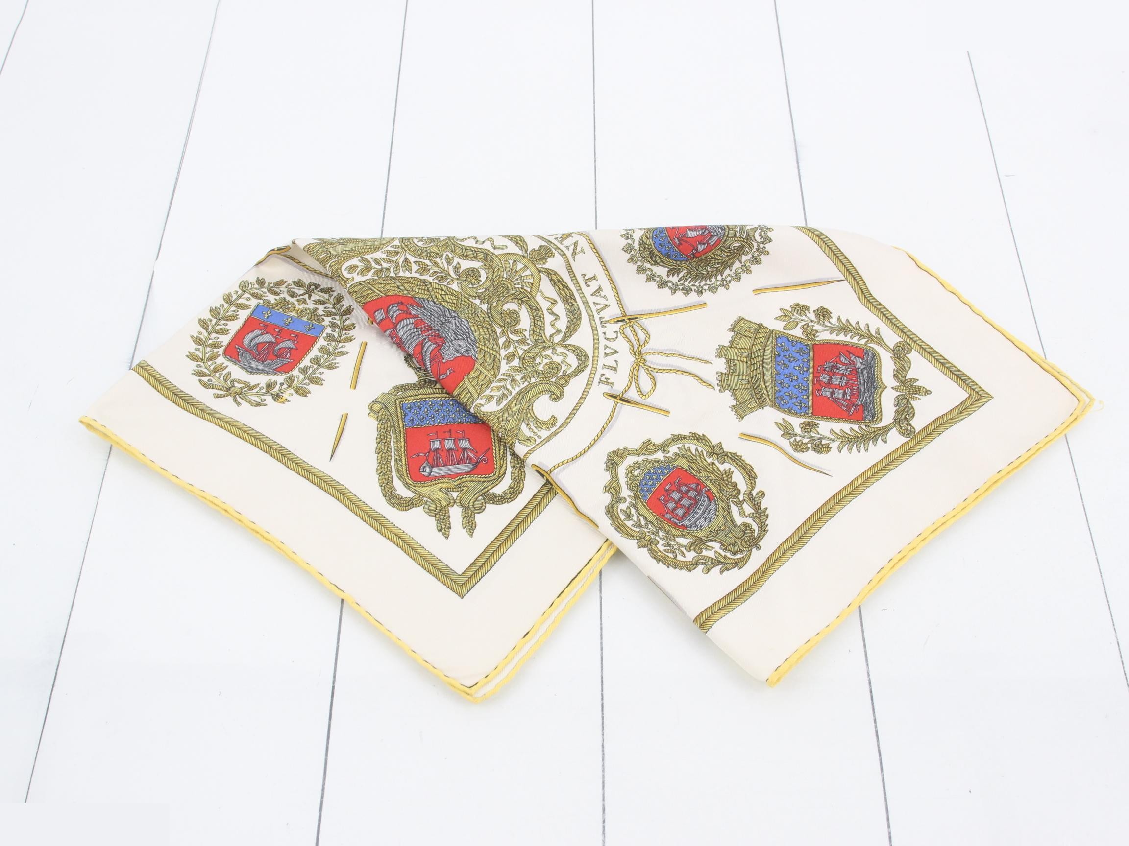 Carré 40 Paris Coat of Arms Scarf — view 2