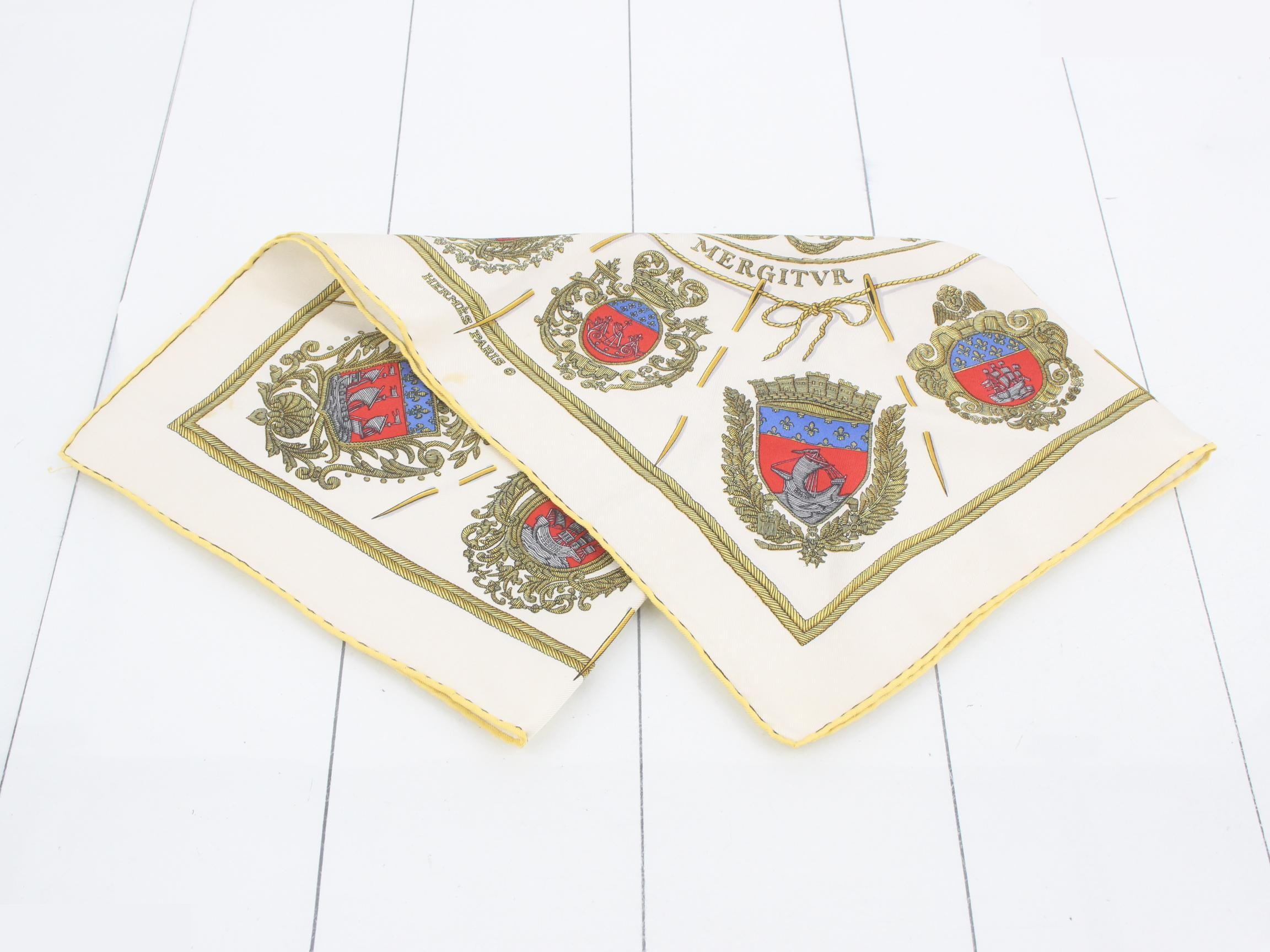 Carré 40 Paris Coat of Arms Scarf — view 3