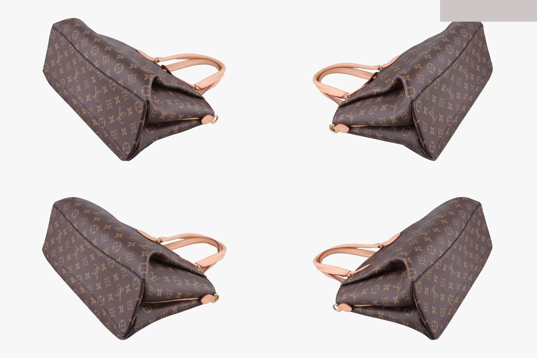 Rivoli MM Monogram Canvas Monogram/Brown — view 4