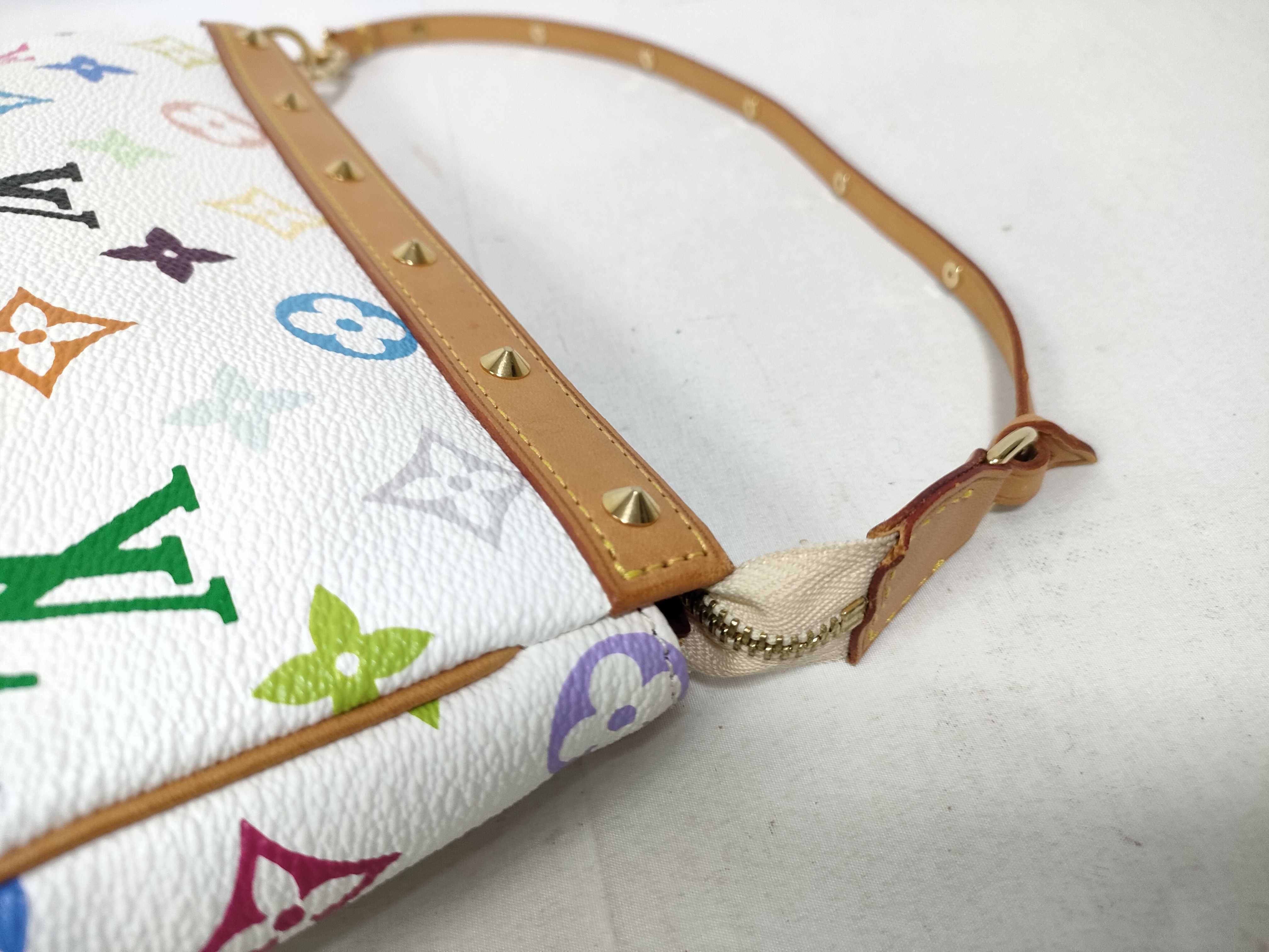Monogram Multicolor Louis Vuitton Monogram Multicolor Pochette Accessoires Accessory Pouch M92649 Pouch — view 7