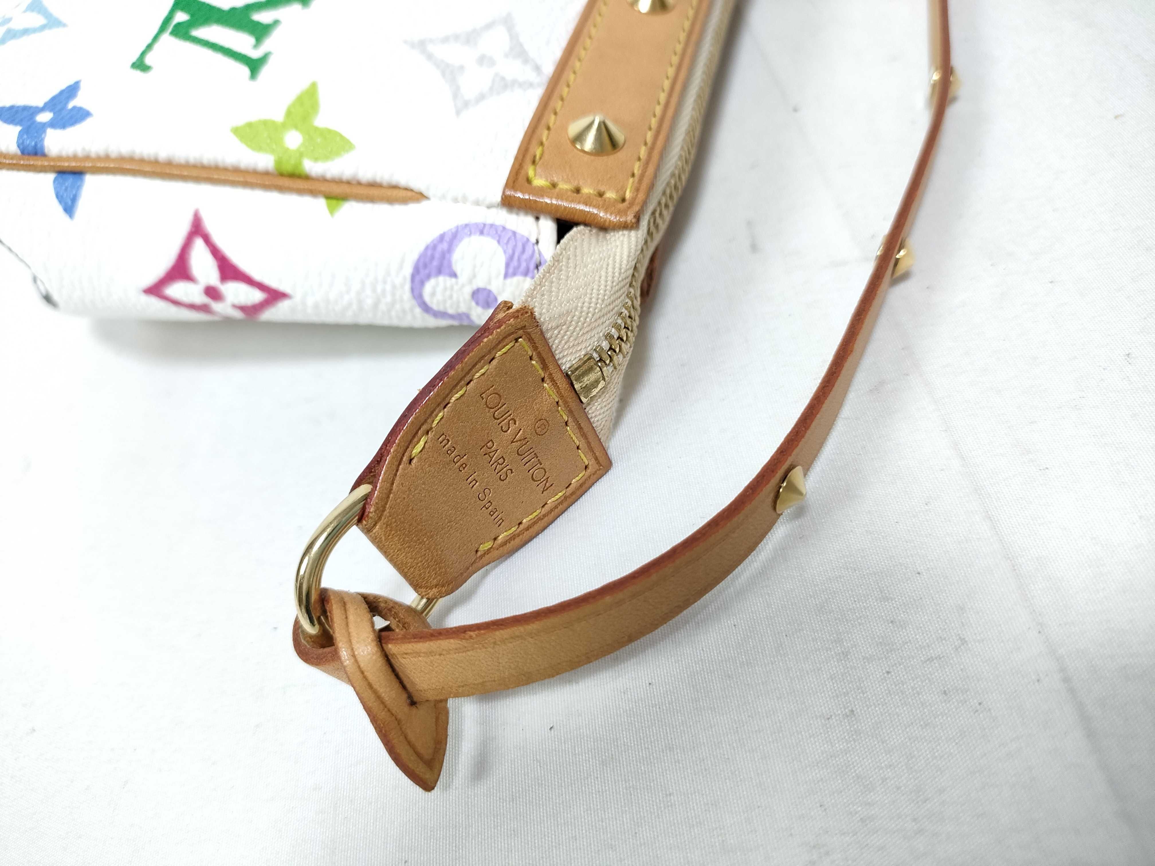 Monogram Multicolor Louis Vuitton Monogram Multicolor Pochette Accessoires Accessory Pouch M92649 Pouch — view 8