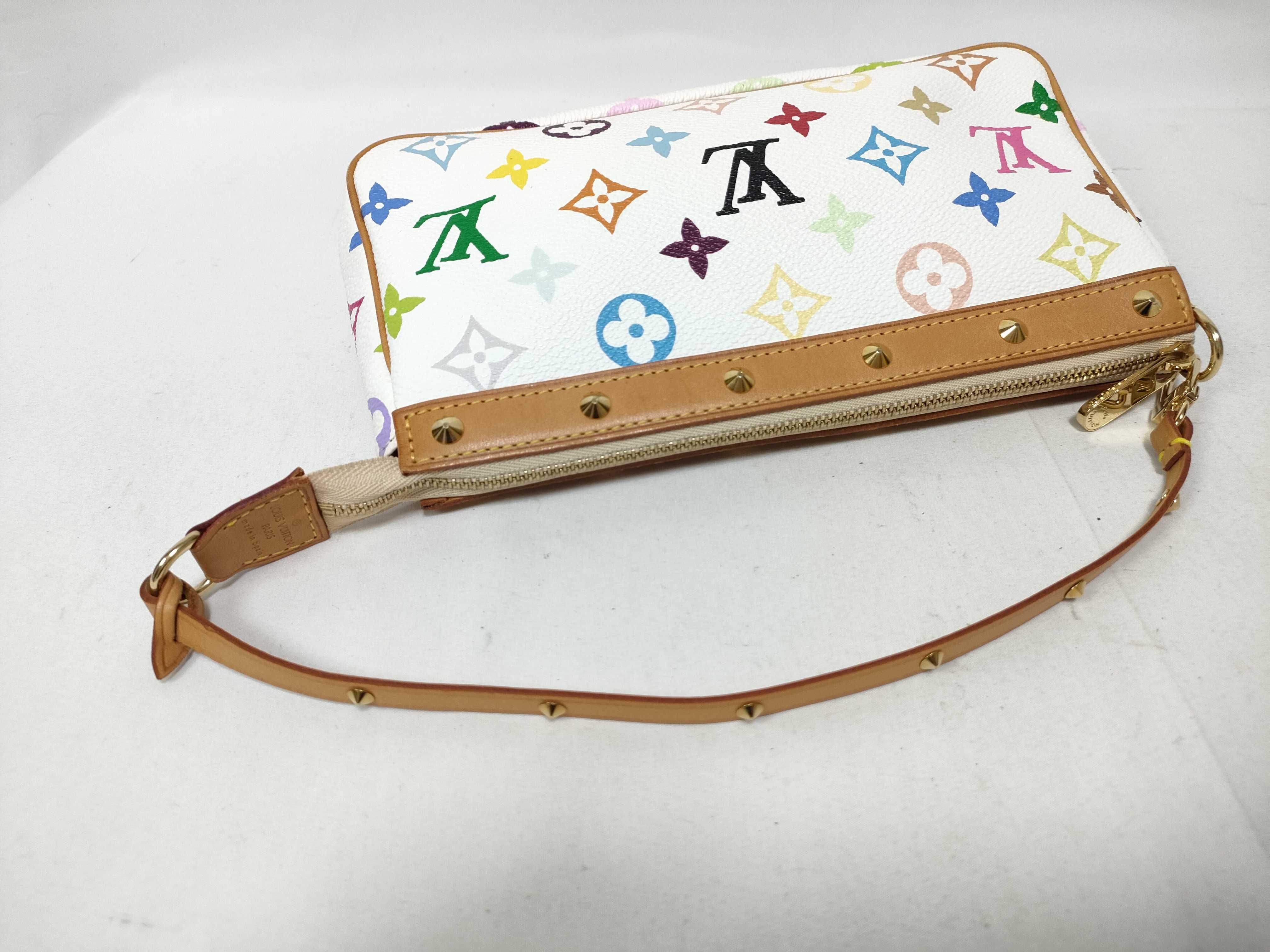 Monogram Multicolor Louis Vuitton Monogram Multicolor Pochette Accessoires Accessory Pouch M92649 Pouch — view 10