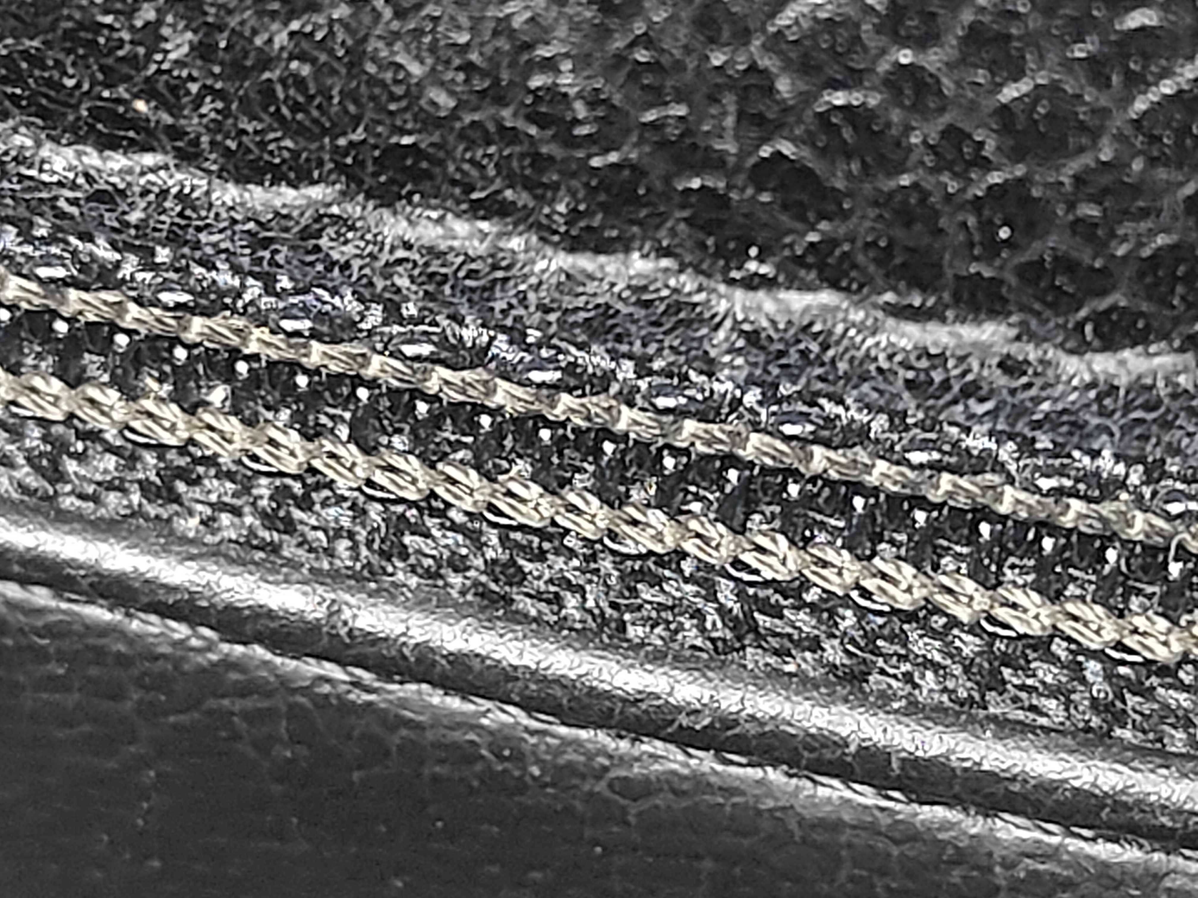 Caviar Skin Chain Tote Bag — view 8