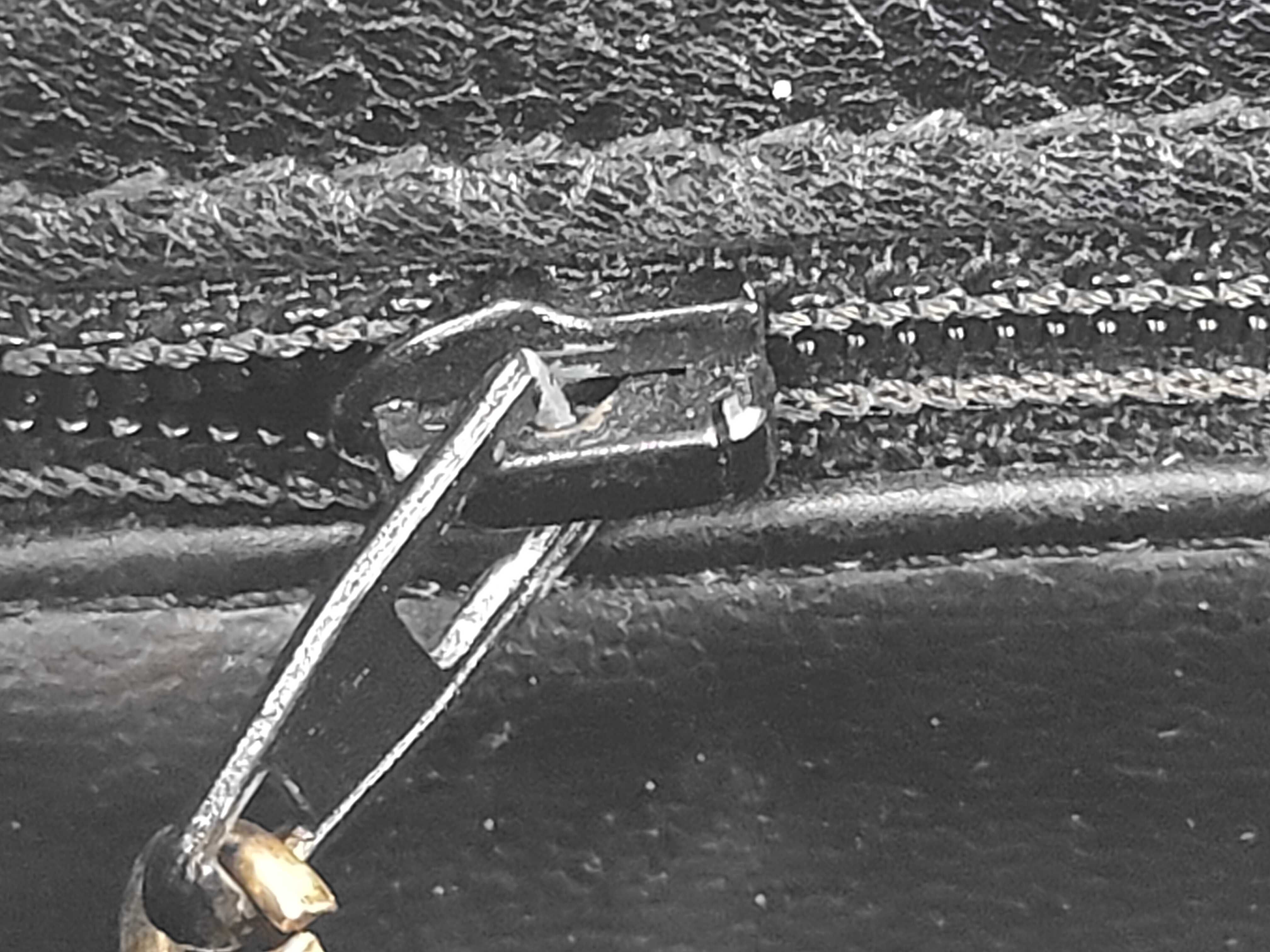 Caviar Skin Chain Tote Bag — view 9
