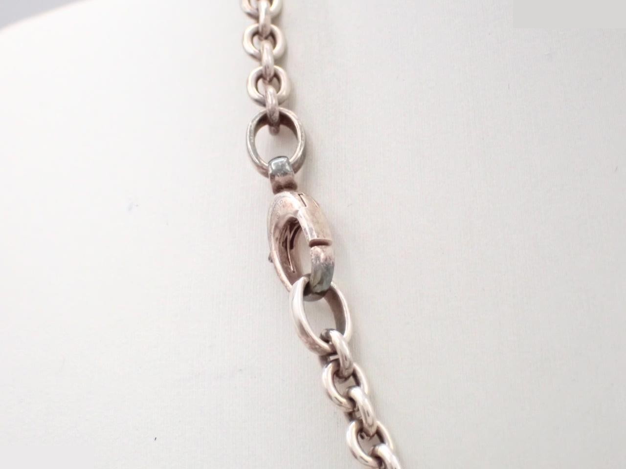 Interlocking G Ag925/26.2g Necklace Chain approx. 38cm — view 2