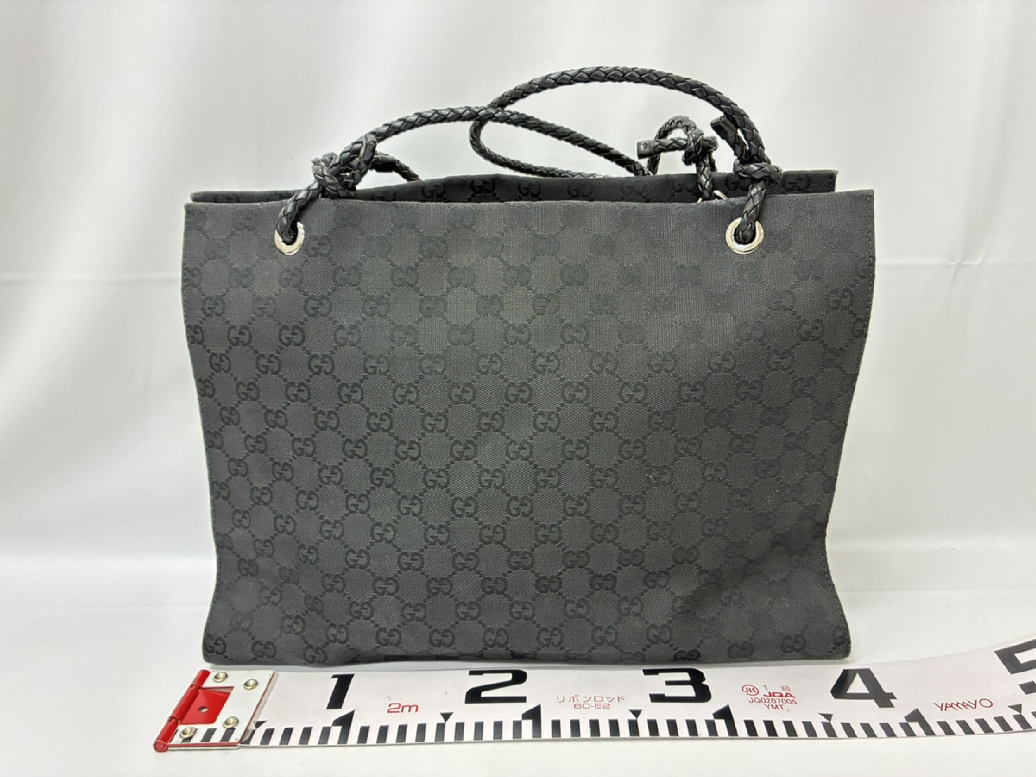 GG Canvas Tote 109140 Black Tote Bag — view 2