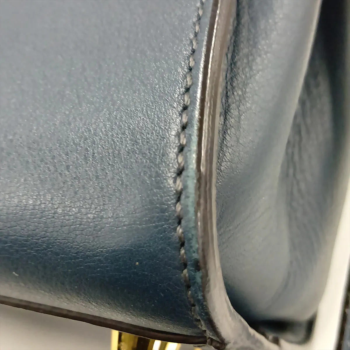 Peekaboo Essentially Leather 2-Way Handbag, Blue, 8BN302 — view 15
