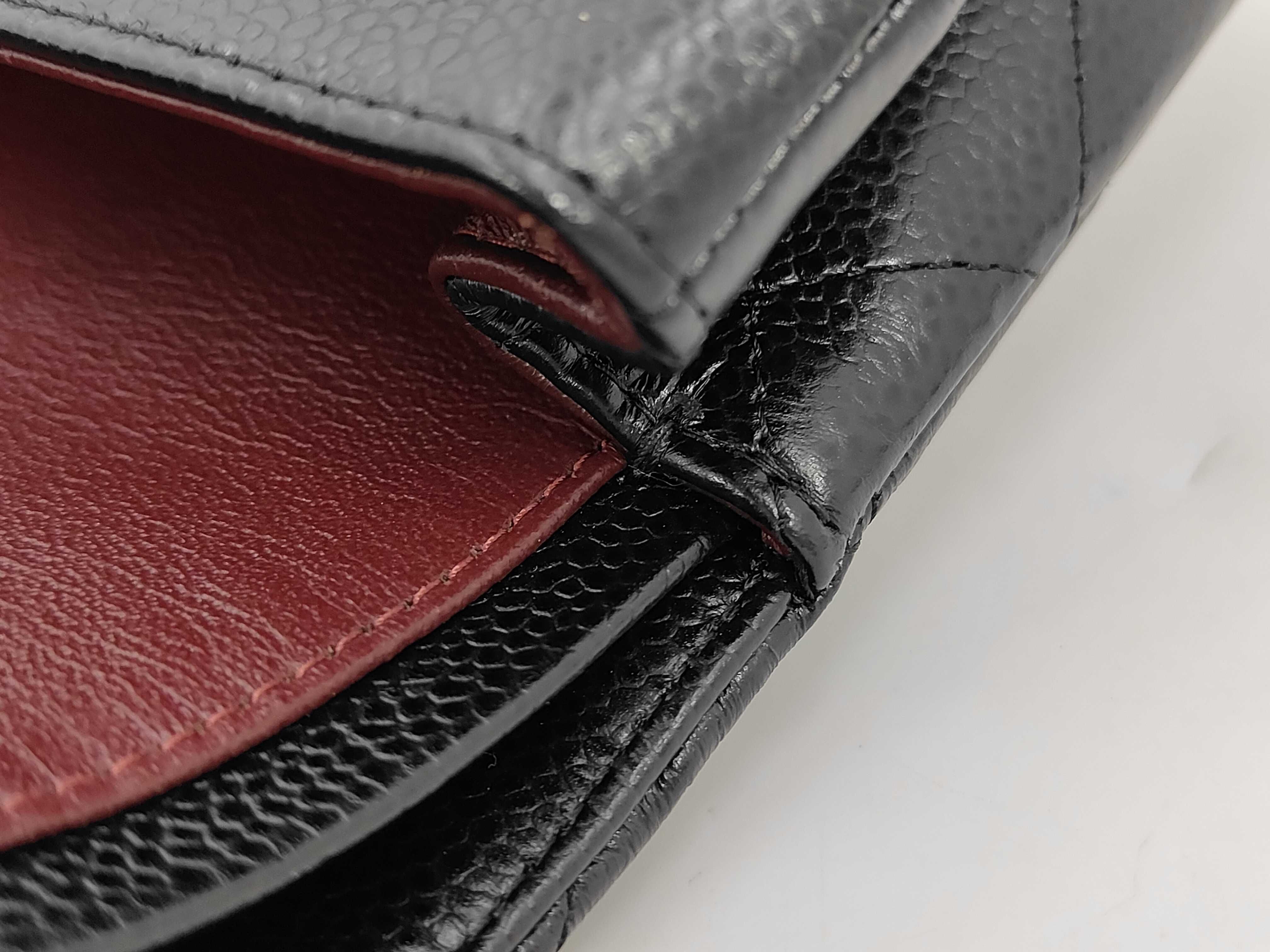 Matelassé 25 Caviar Leather Black Silver Hardware Serial Number 21-series Shoulder Bag — view 9