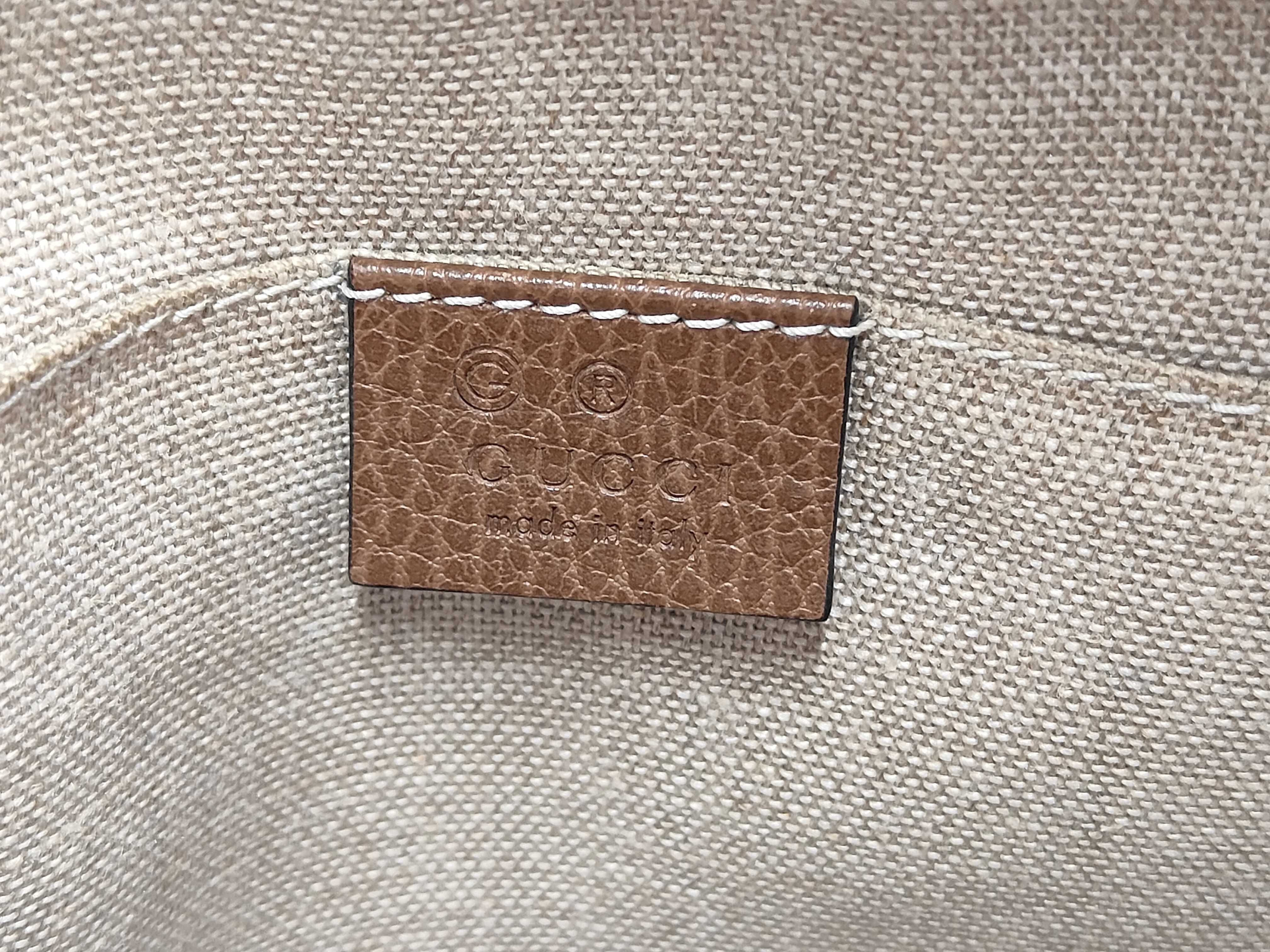 GG Canvas Shoulder Bag, Brown, 449413 (Shoulder Bag) — view 12