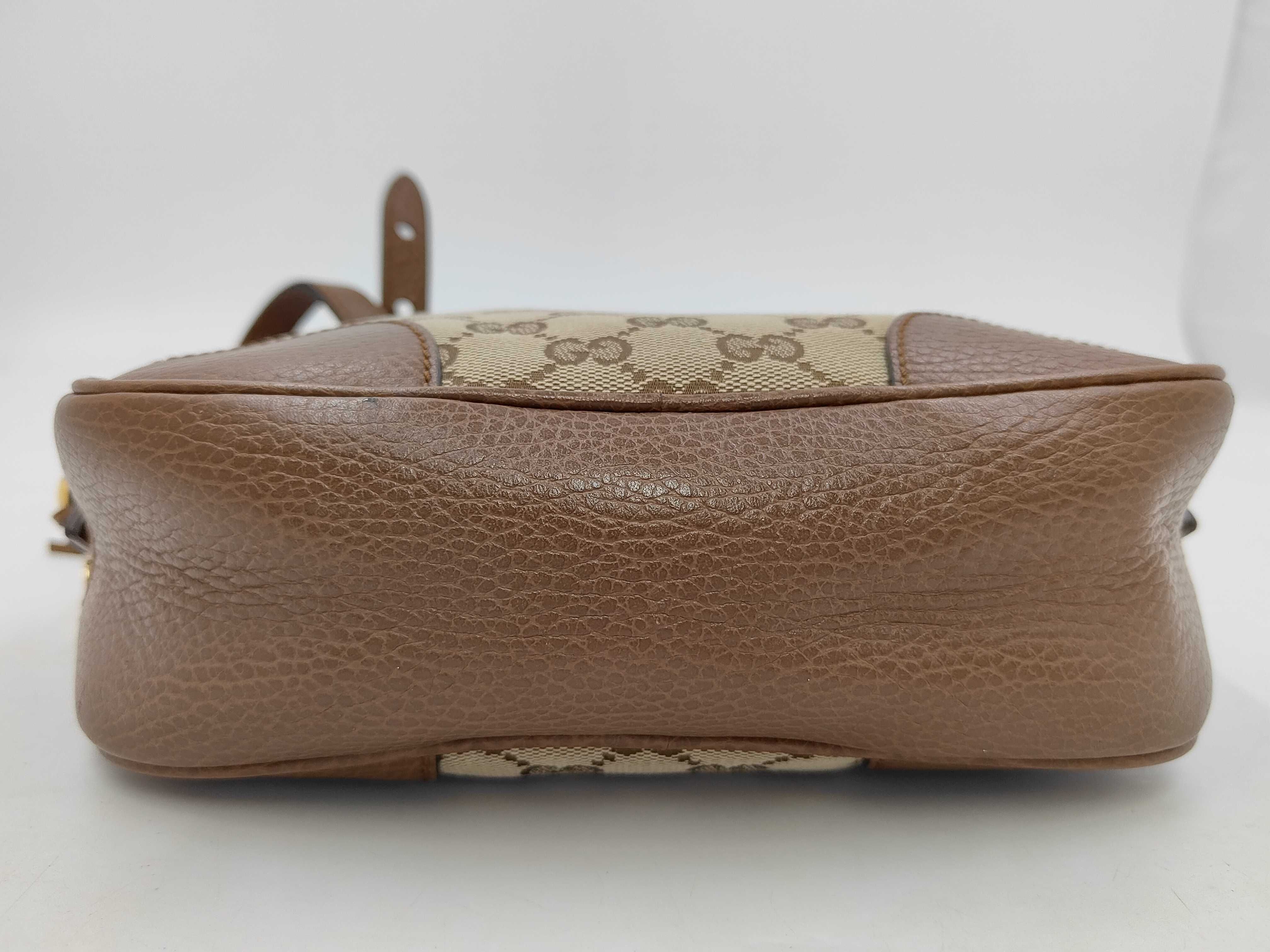 GG Canvas Shoulder Bag, Brown, 449413 (Shoulder Bag) — view 3