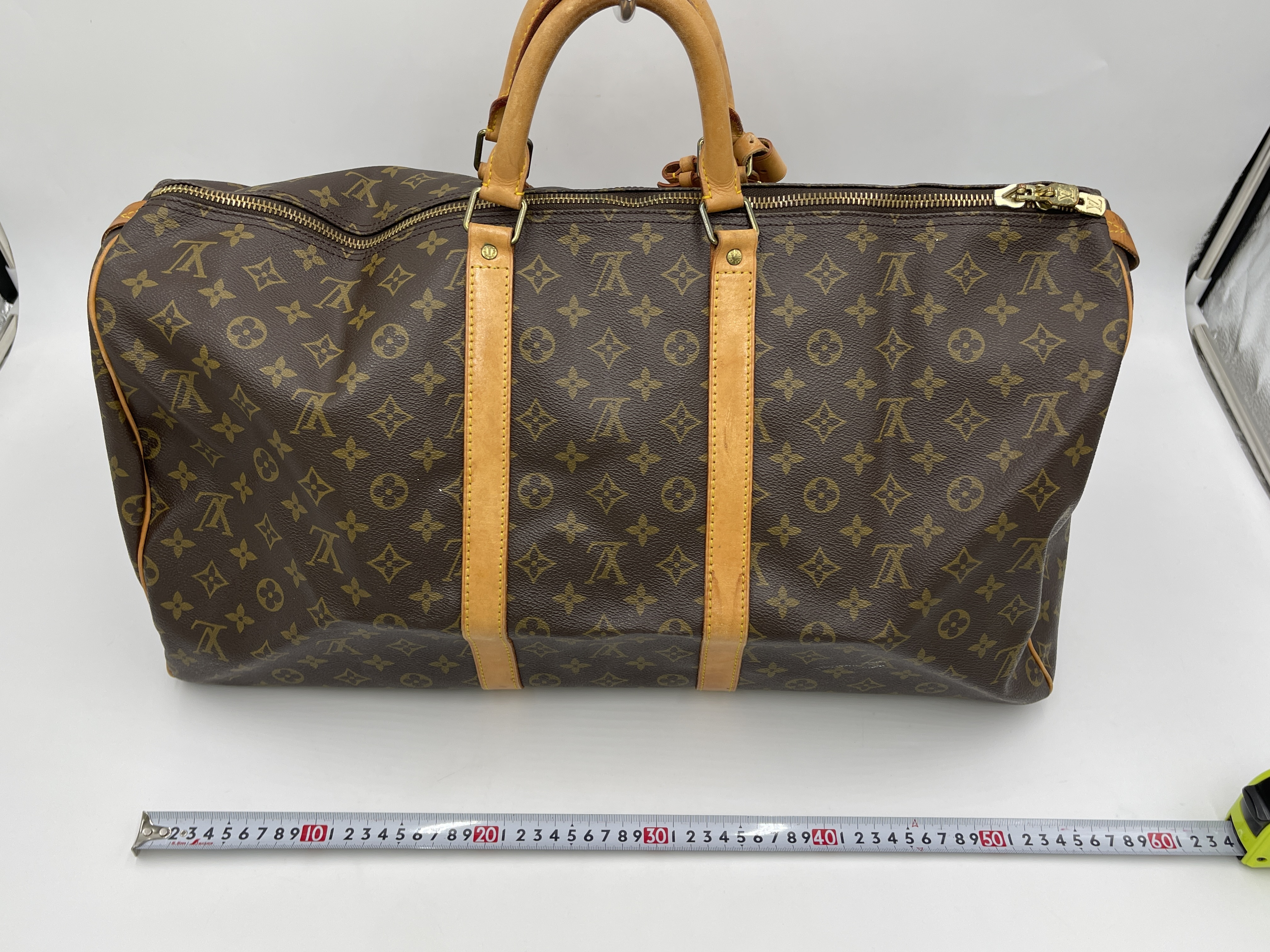 Monogram Keepall 55 M41424 MI8904 Boston Bag — view 10