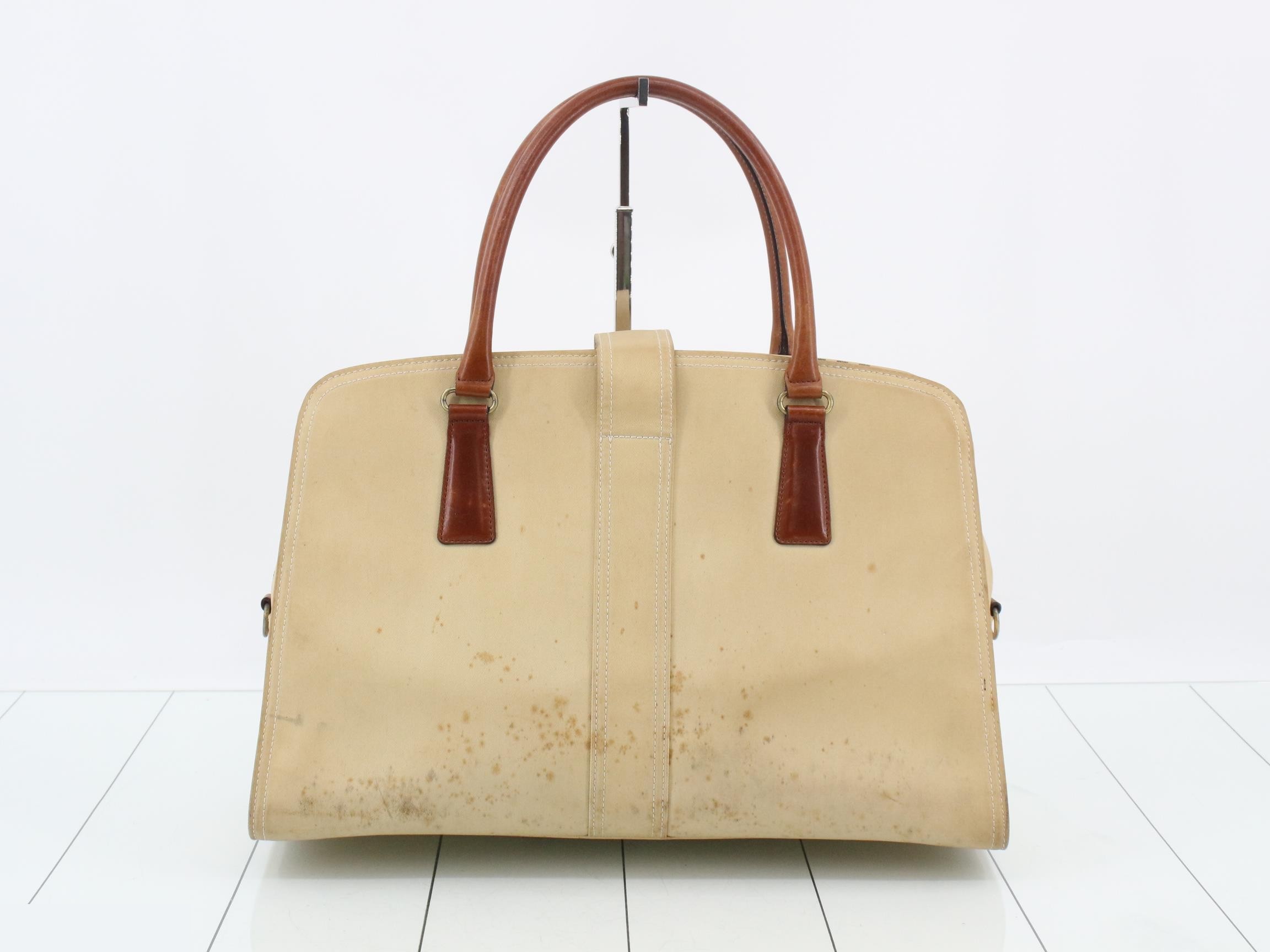 Nova Check Leather Handbag — view 2