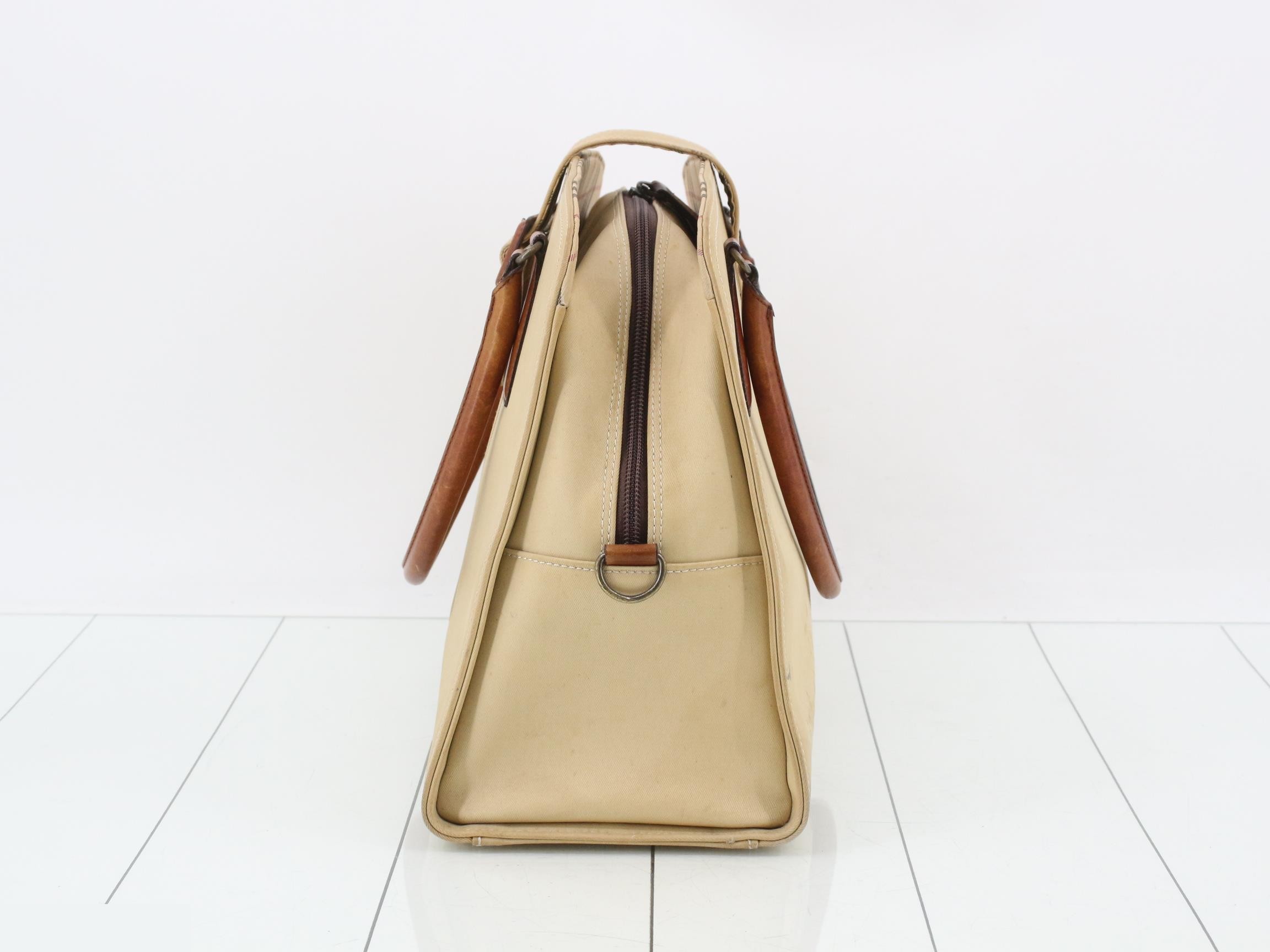 Nova Check Leather Handbag — view 3