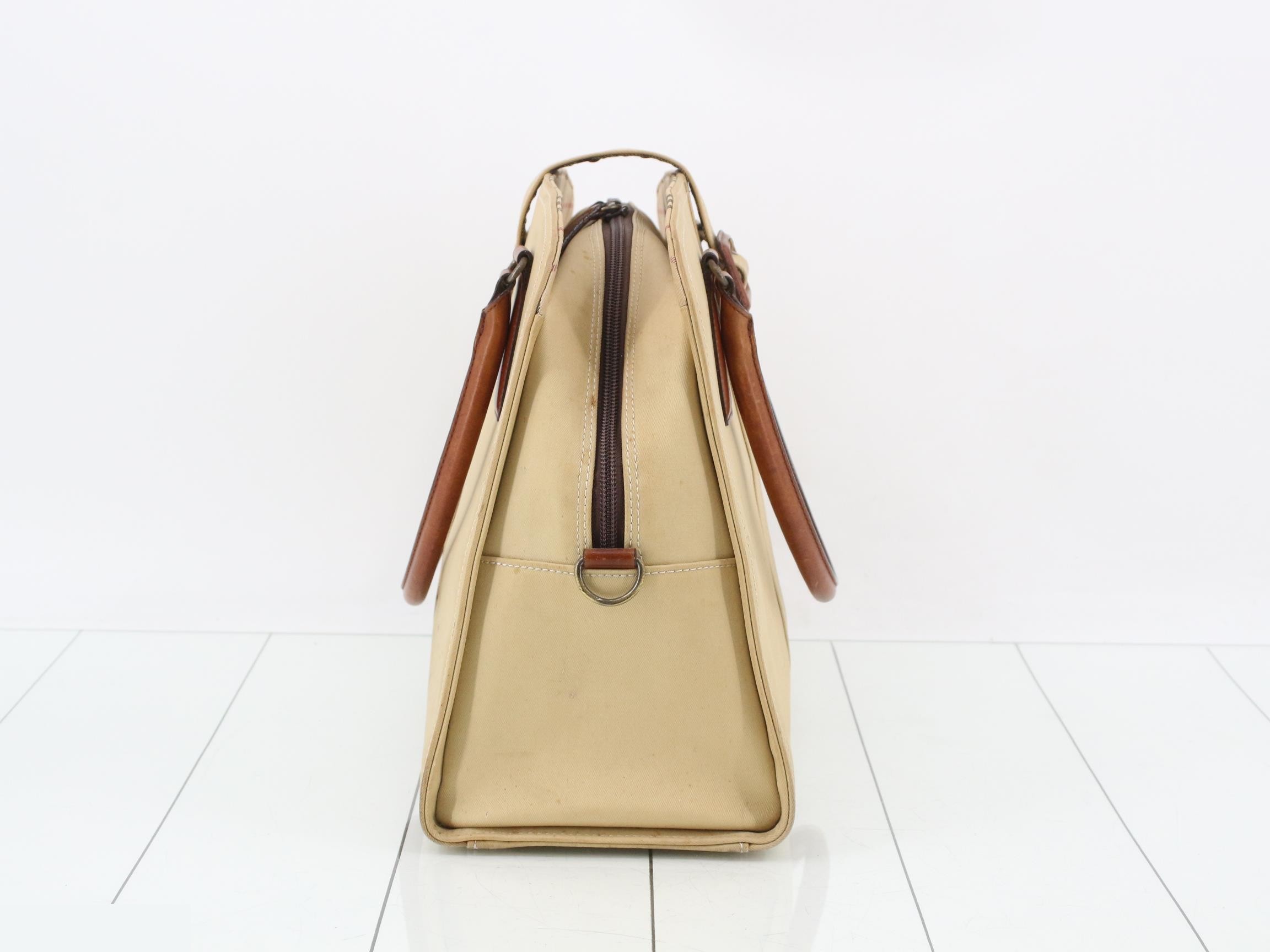 Nova Check Leather Handbag — view 4