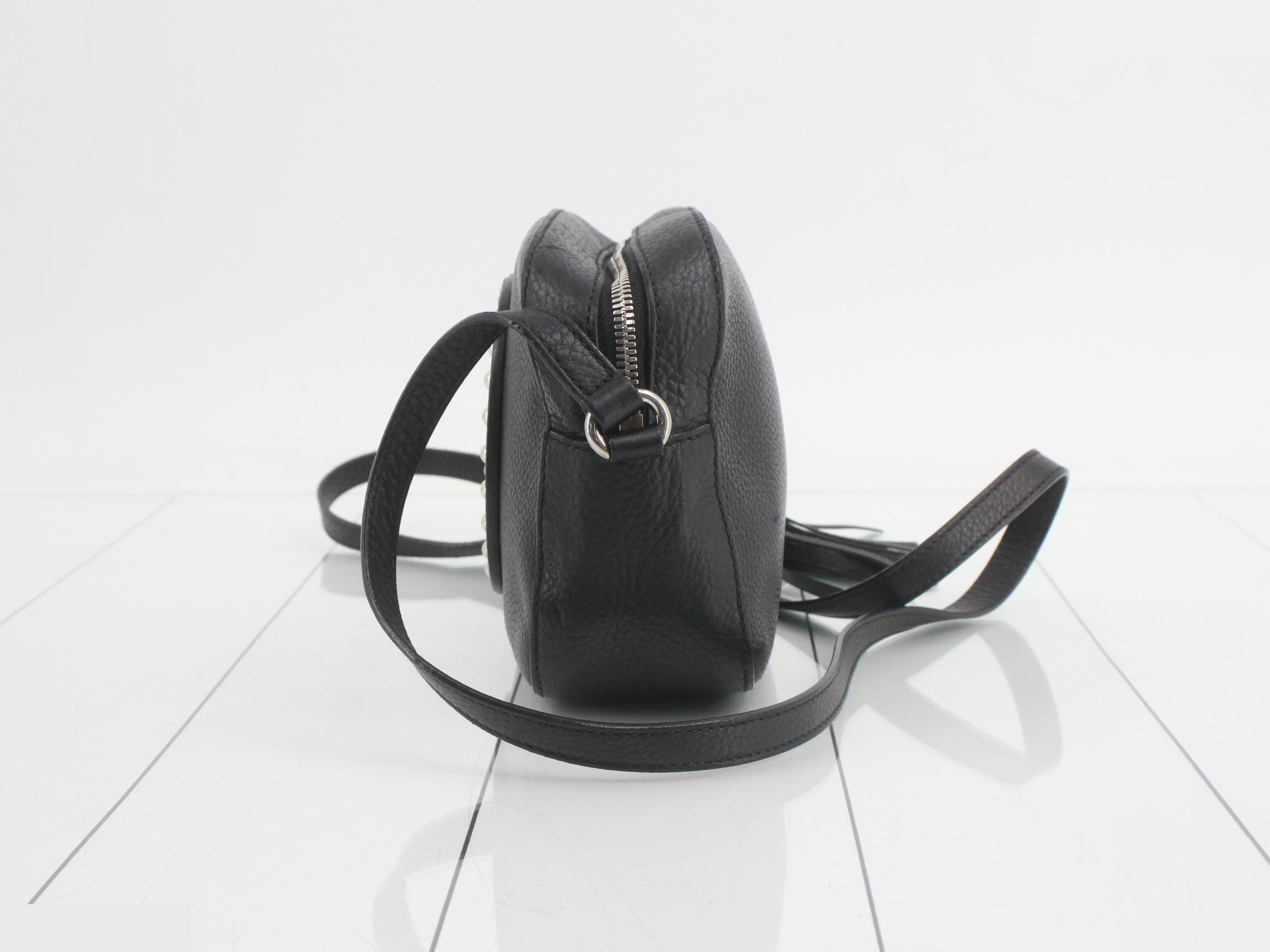 Studded Leather Disco Bag — view 3