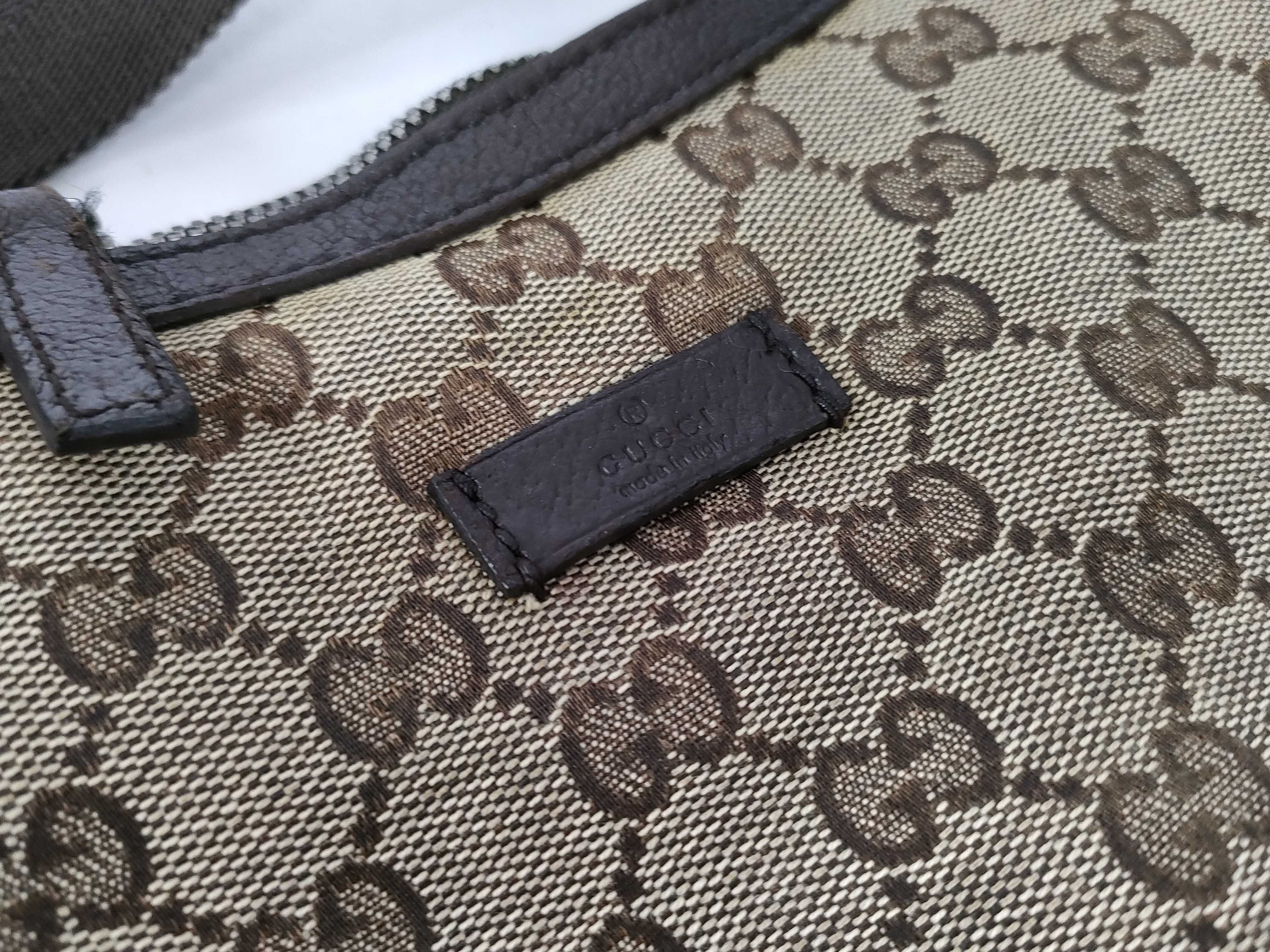GG Canvas Shoulder Bag Half Moon Canvas Shoulder Bag — view 14